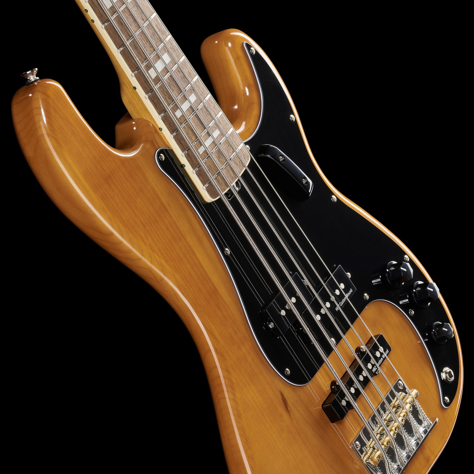 Erle Korpus des Harley Benton MV-5PJ Natural