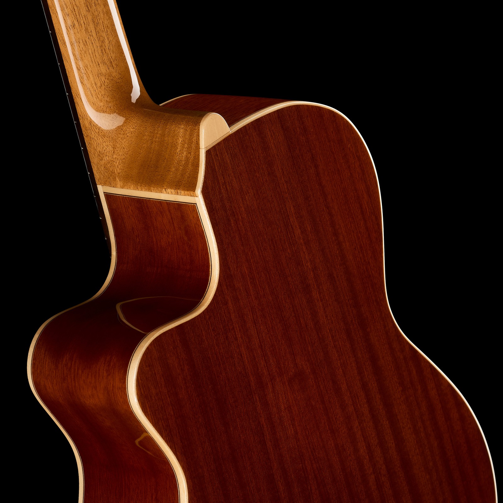 Halsübergang der Alhambra CS-1 CW E1 Klassikgitarre