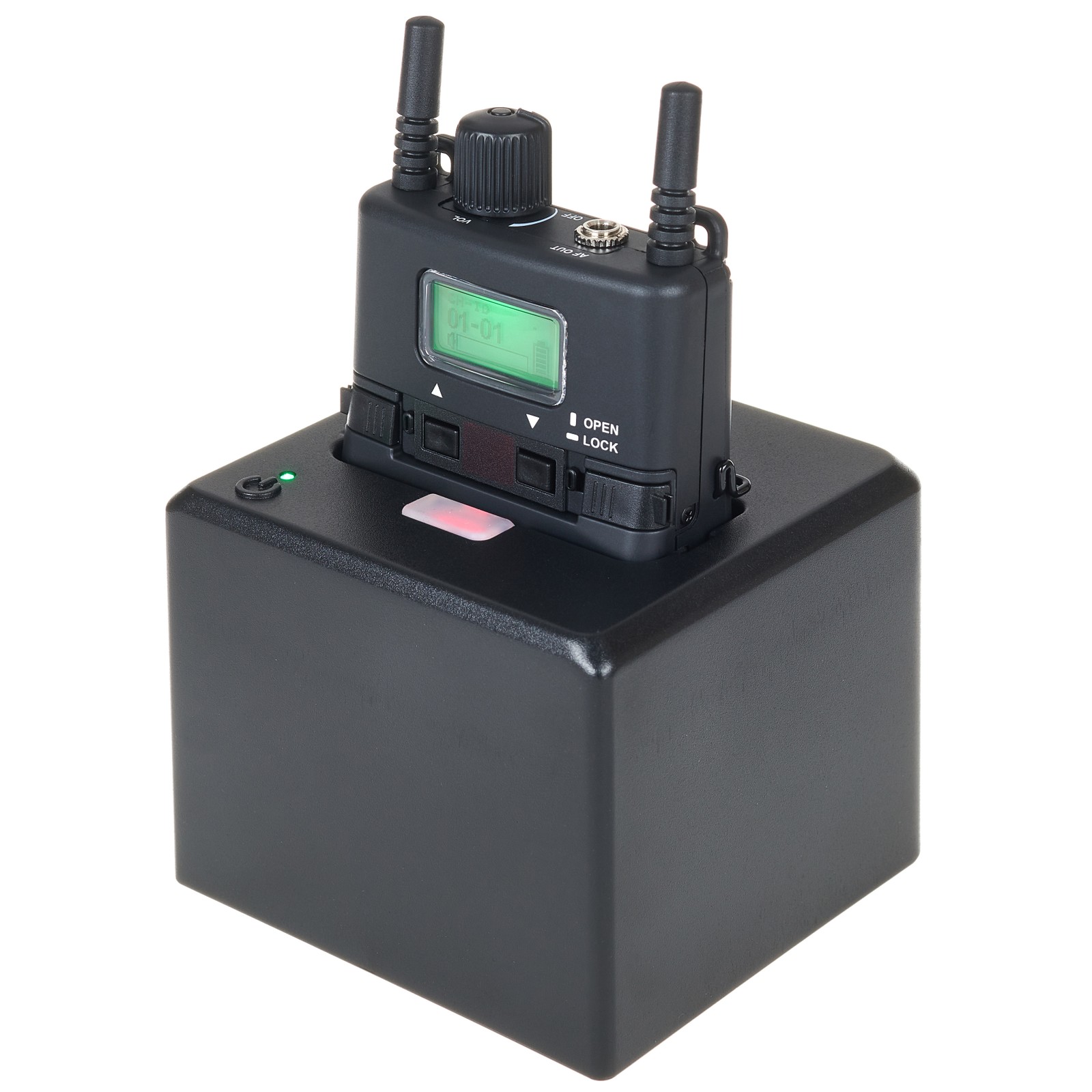 Charging station for the t.bone IEM D2.4 In-Ear Wireless System