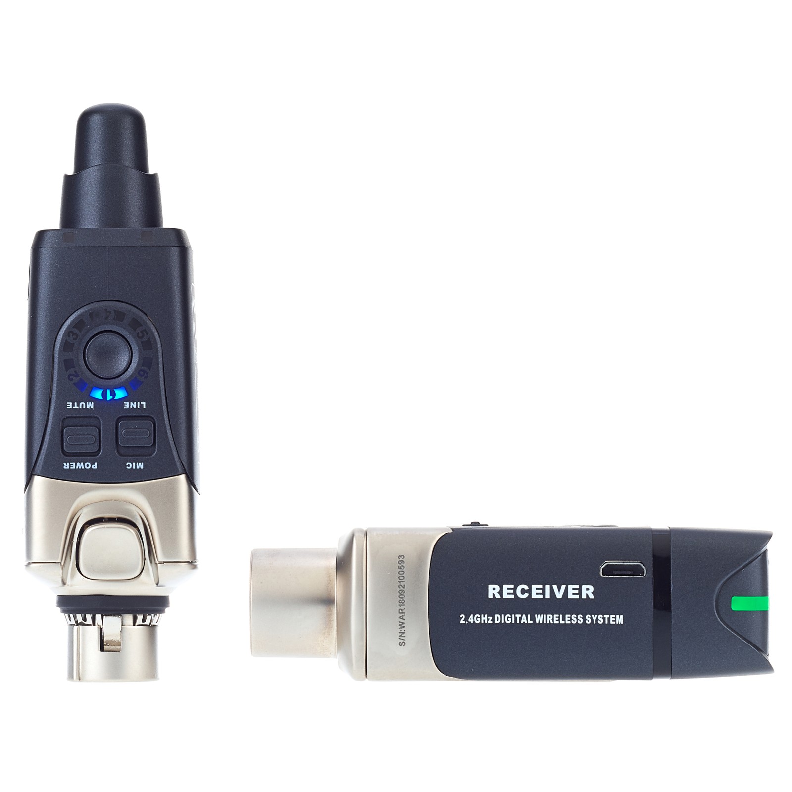 XVive U3 wireless microphone/line transceiver system
