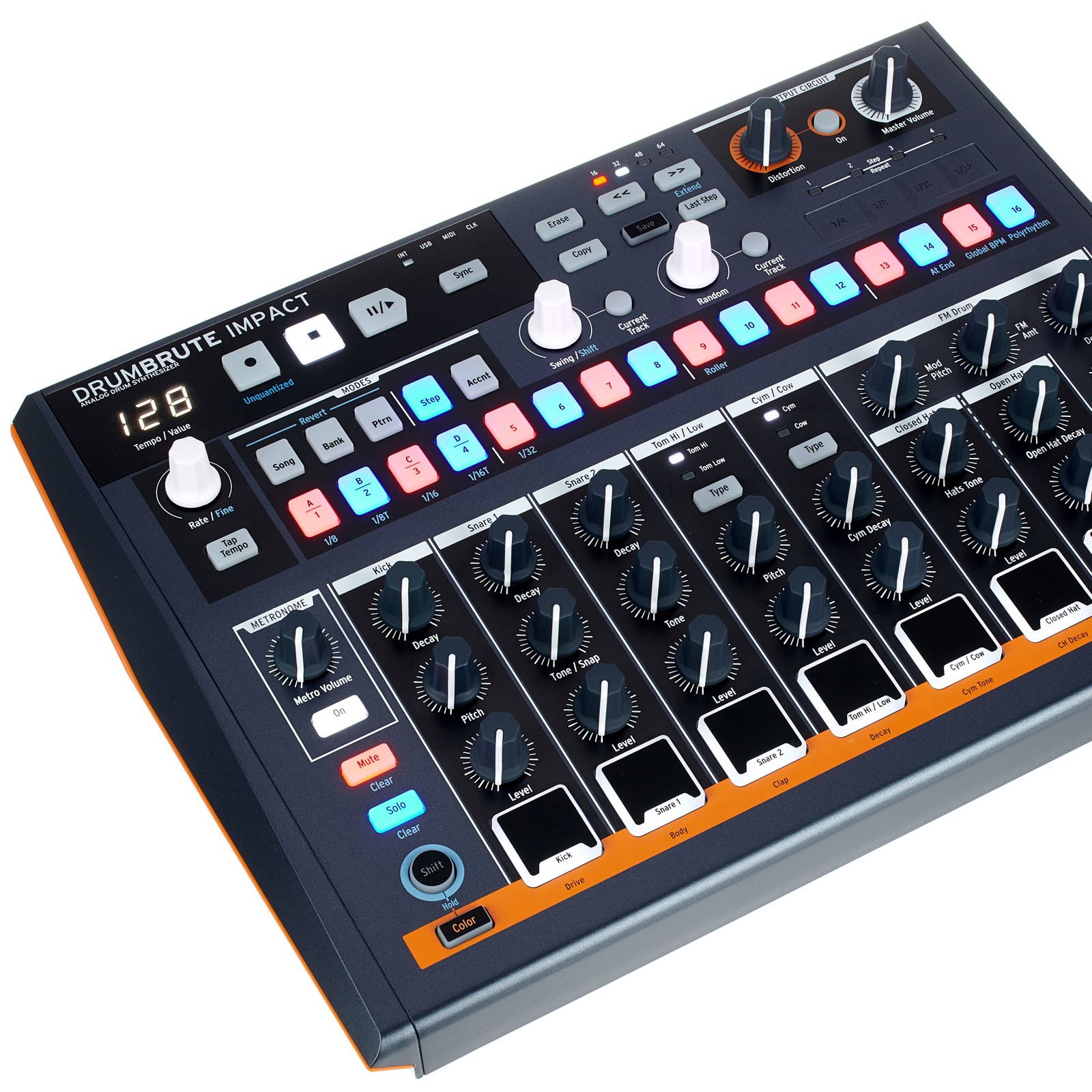 Arturia DrumBrute Impact, analogue drum computer