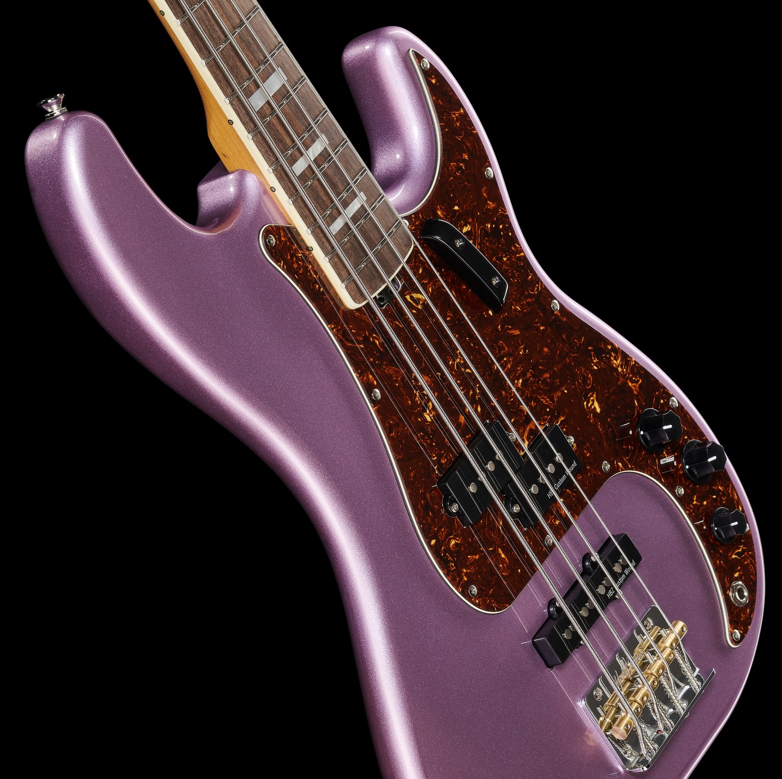 Erle Korpus des Harley Benton MV-4PJ Burgundy Mist