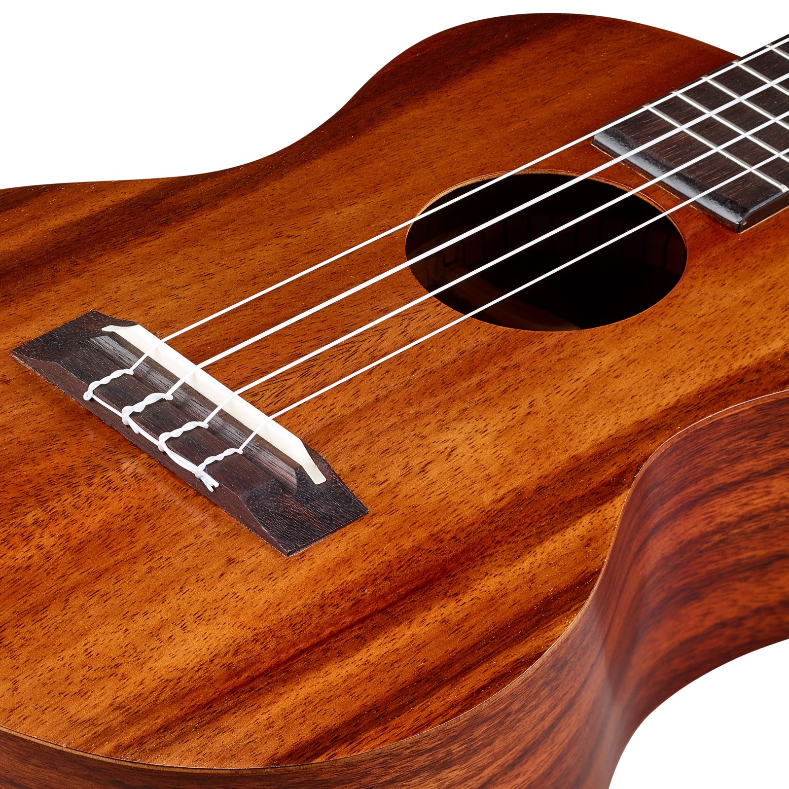Korpus der Harley Benton Hawaii Koa Tenor Ukulele