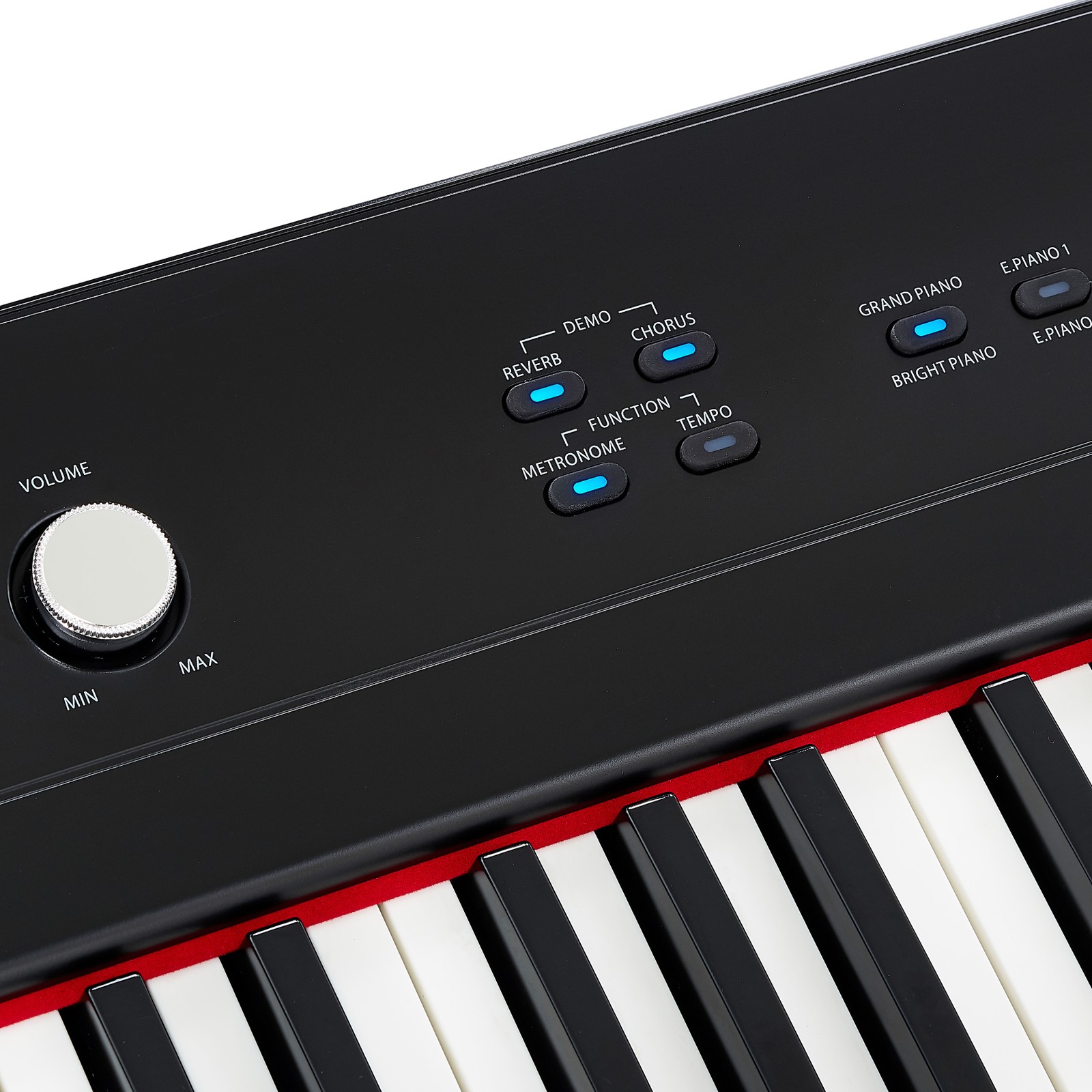 Detail view of the Thomann SP-120 keyboard