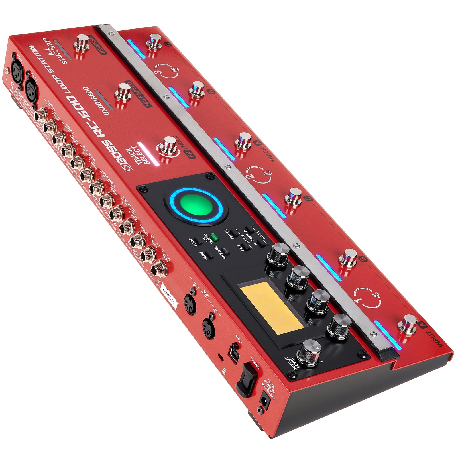 Connections on the Boss RC-600 Loop Station