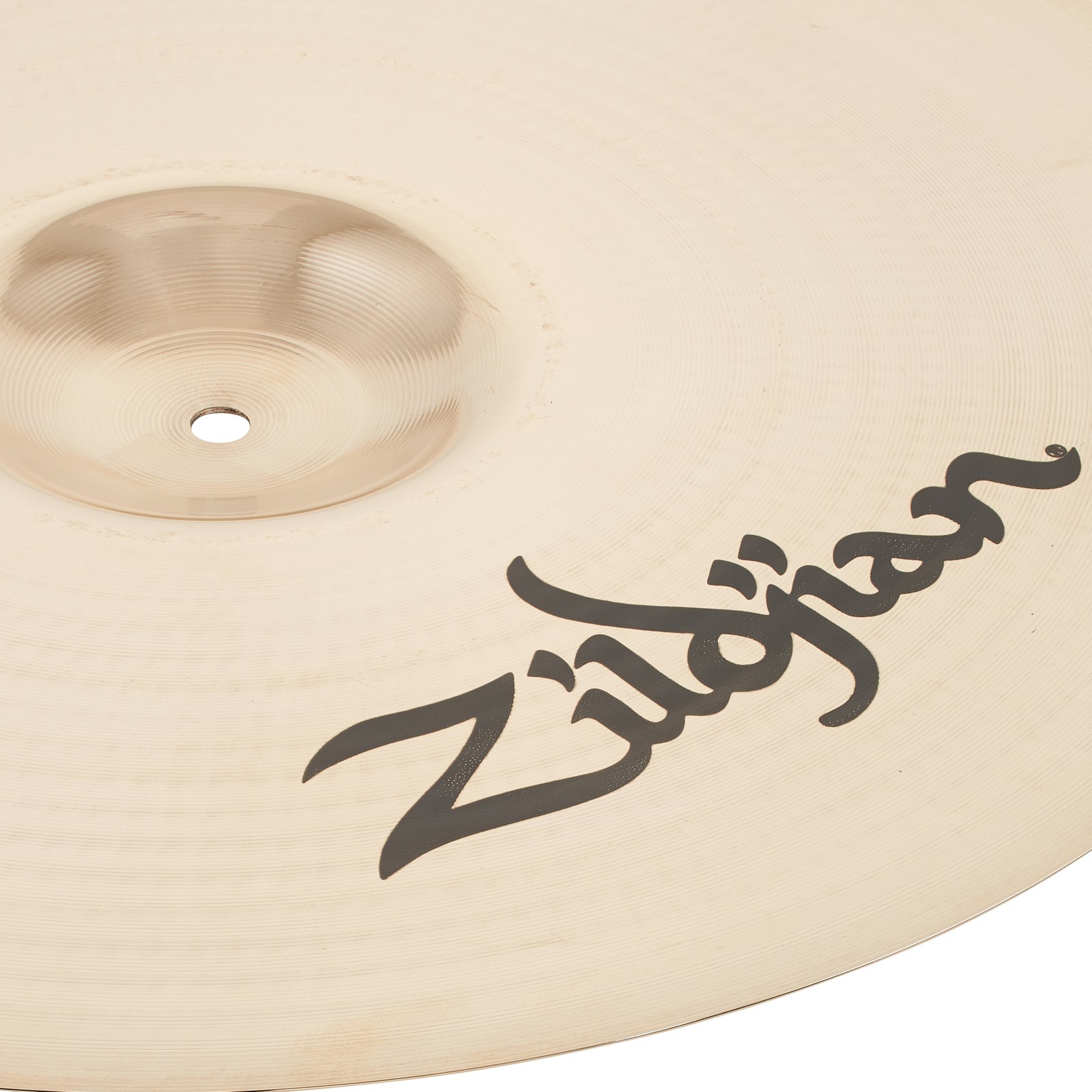 Zildjian Logo auf dem A-Custom 19" Crashbecken