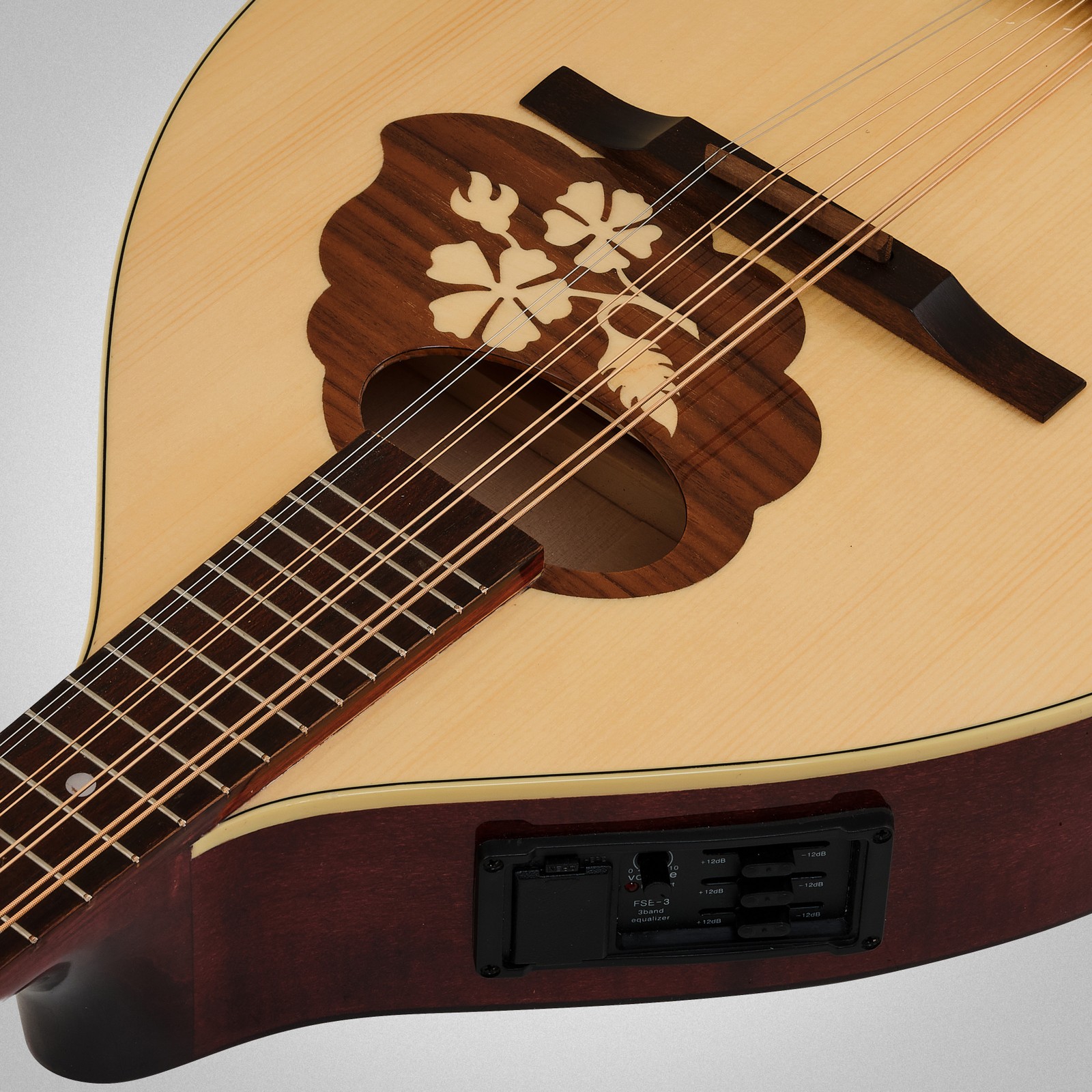 Thomann Europe Mandola M1088-P mit eingebautem Tonabnehmer und aktiver Elektronik