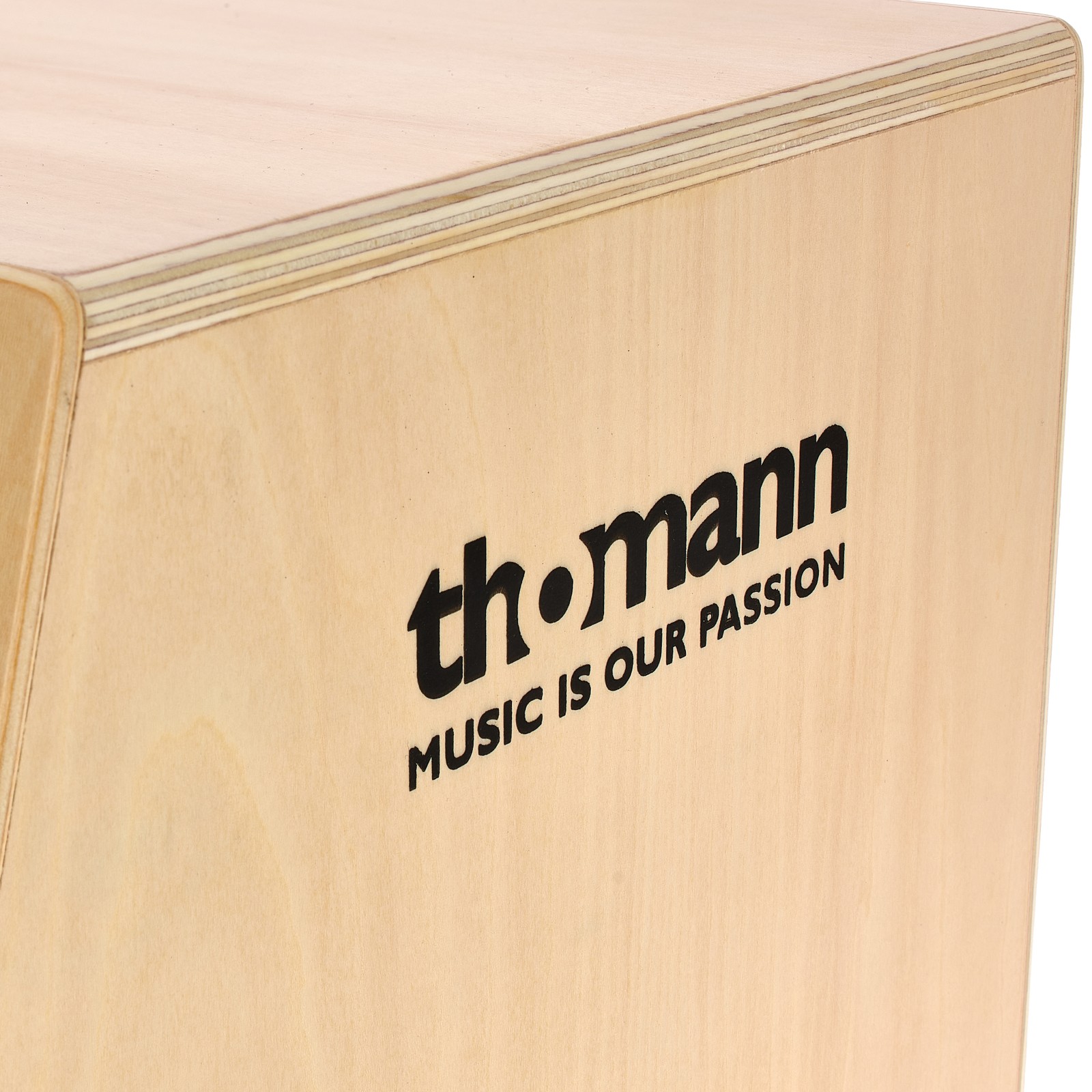 Herstellerlogo auf dem Thomann Kid Cajon
