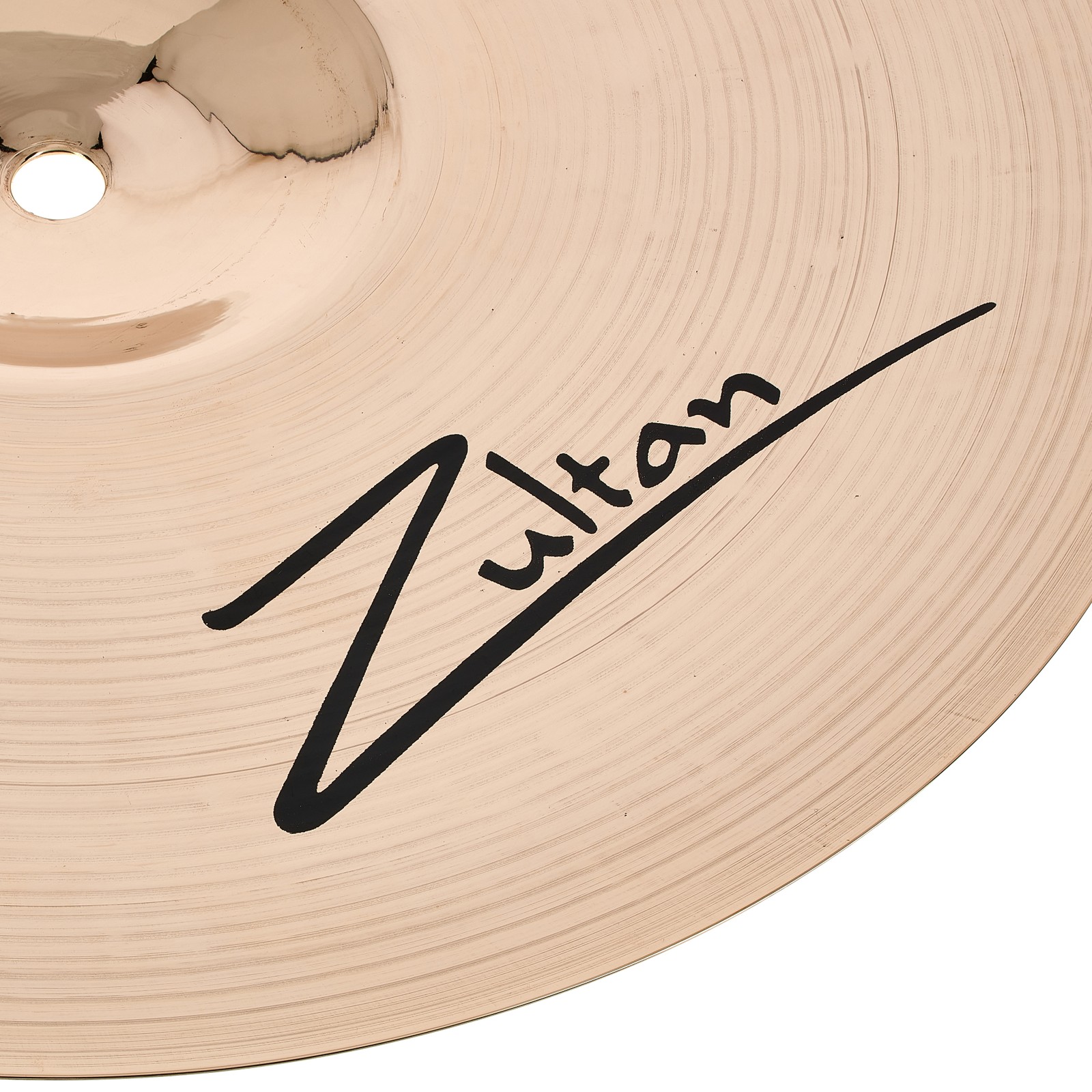 Detail of Zultan Rock Beat 12" Splash logo
