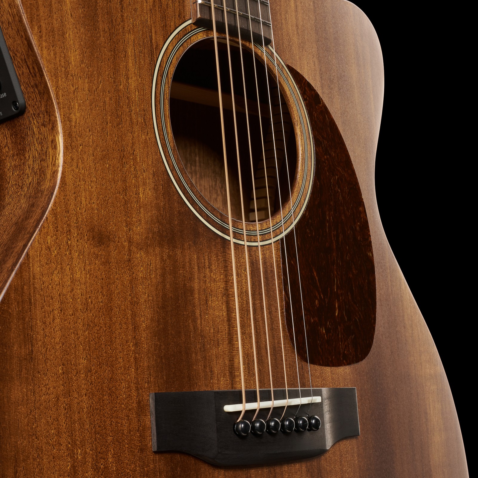 mahogany acoustic electric guitar Harley Benton Custom Line CLA-15MCE