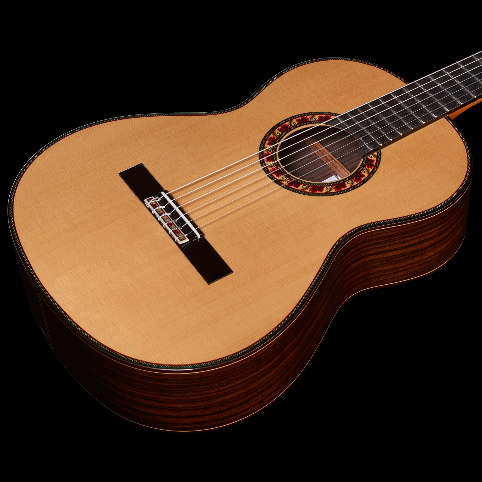 Korpus der Ramirez Guitarra del Tiempo Spruce Konzertgitarre