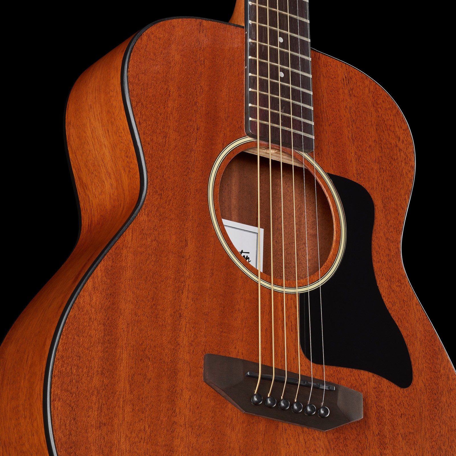 guitare acoustique Forme Mini Travel Grand Symphony Harley Benton GS-Travel Mahogany
