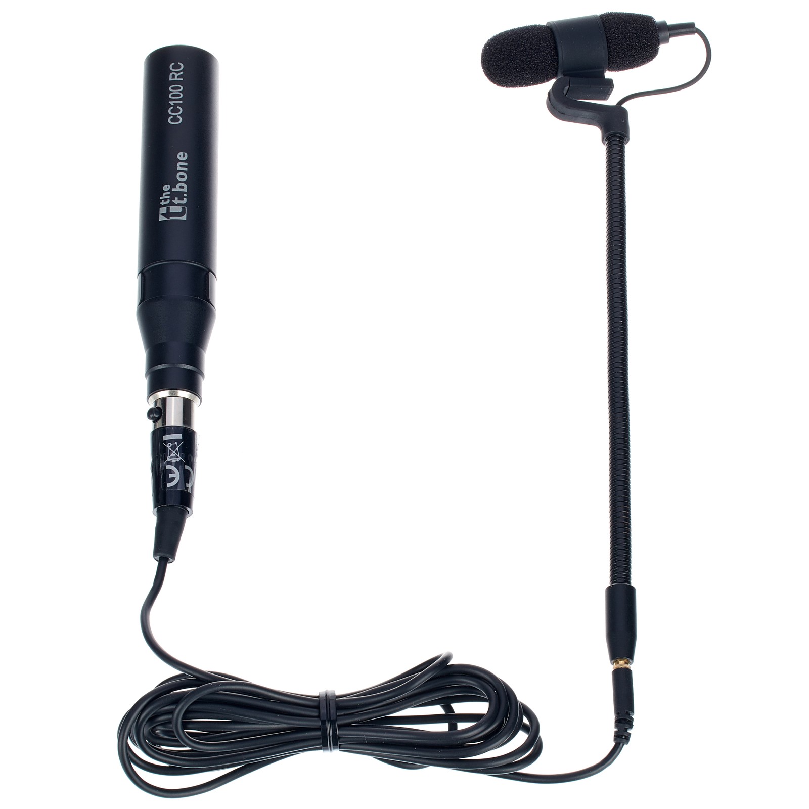 the t.bone Ovid System CC 100 RC Shure Kondensator Clipmikrofon