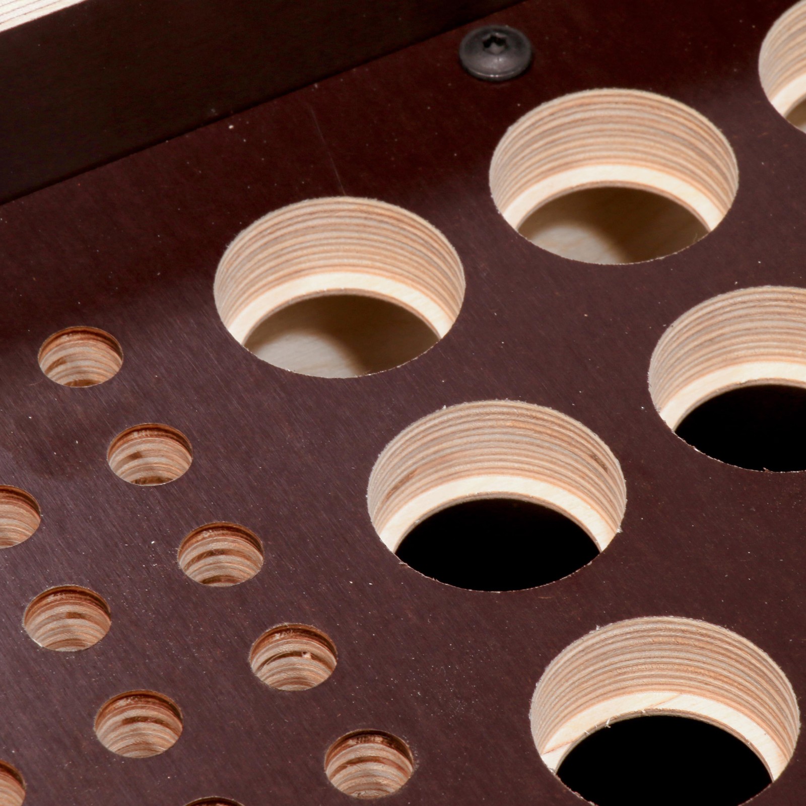 Detail des Traversenkoffers