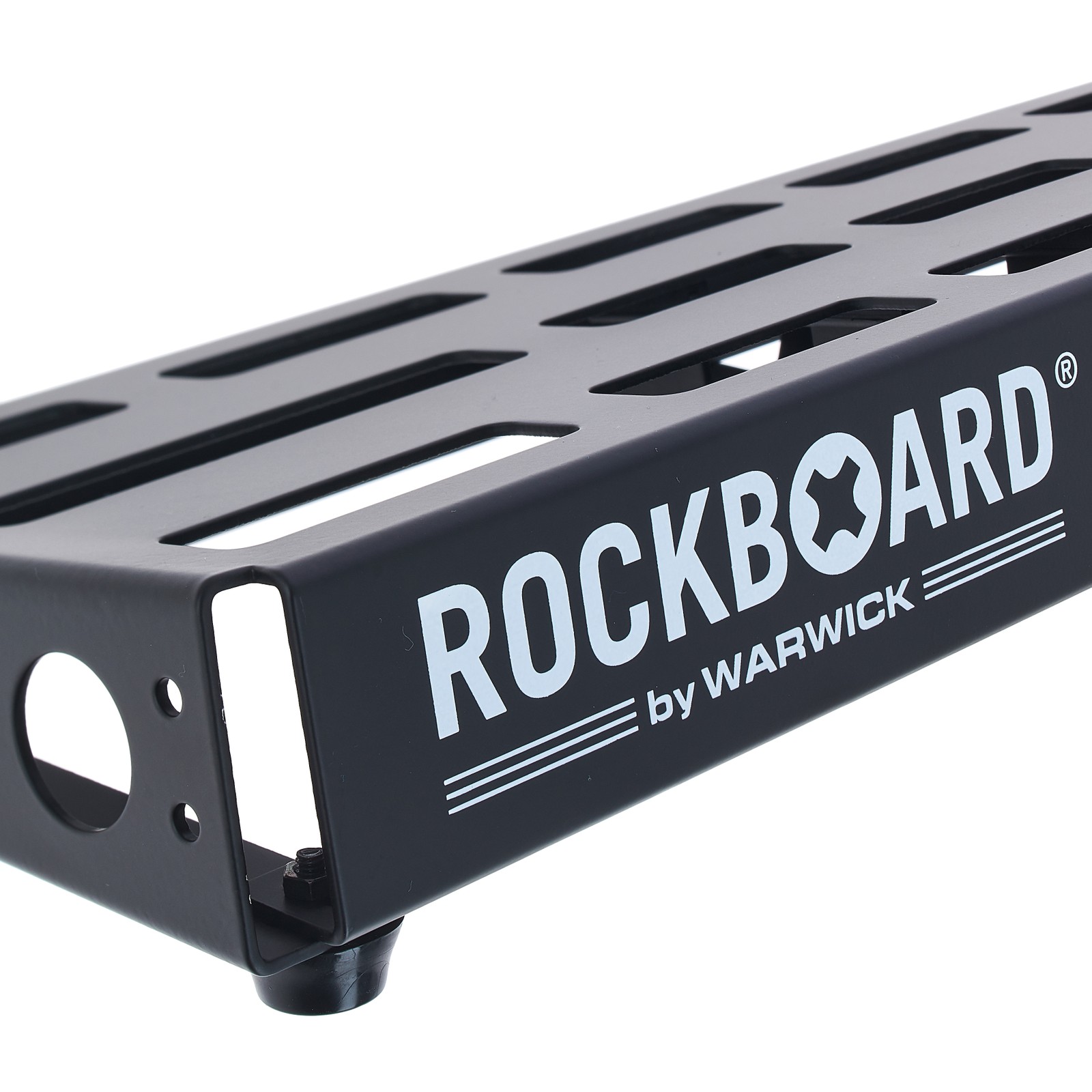 Manufacturer logo on the RockBoard DUO 2.2 pedalboard