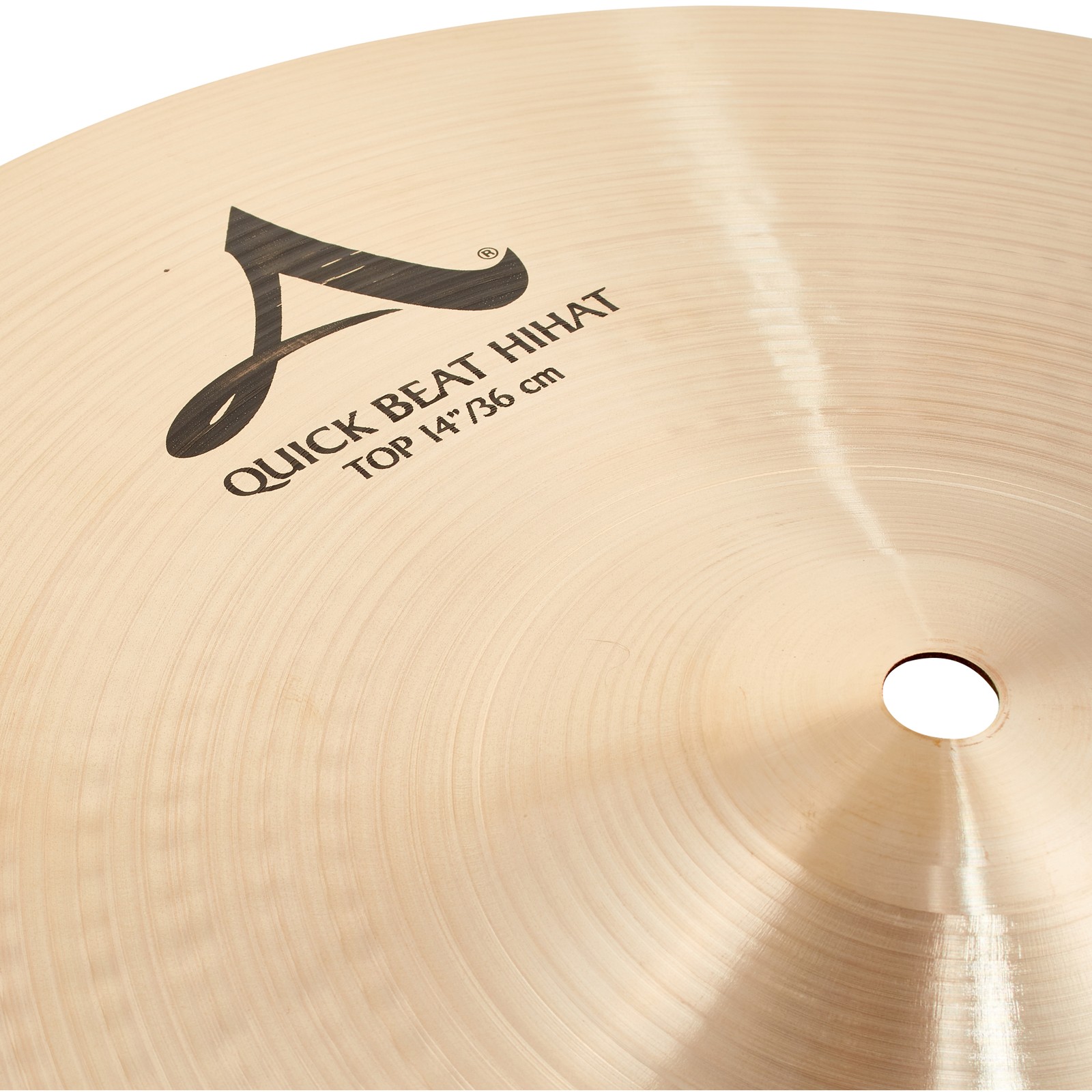Oberfläche der Zildjian 14" A-Series Quick Beat Hi-Hat