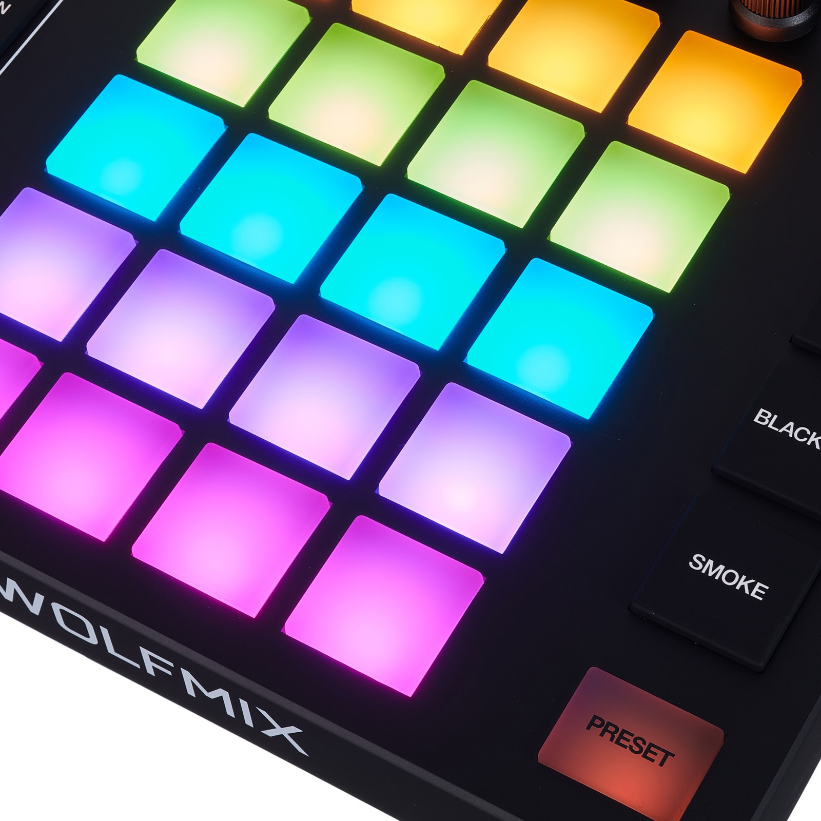 Control panel, Wolfmix W1 Mk2