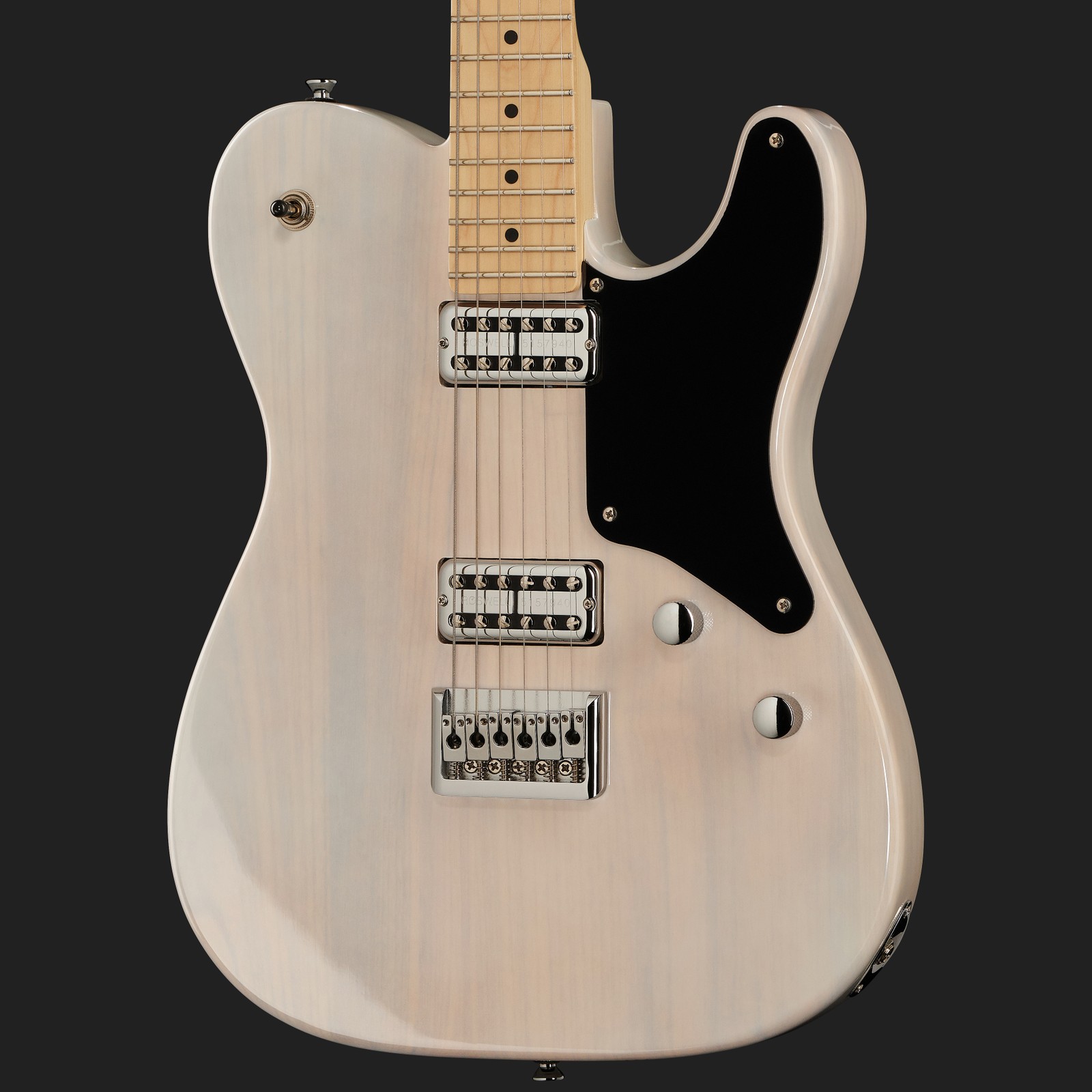 Body frontview of the Harley Benton TE-90FLT VW Deluxe Series Electric Guitar
