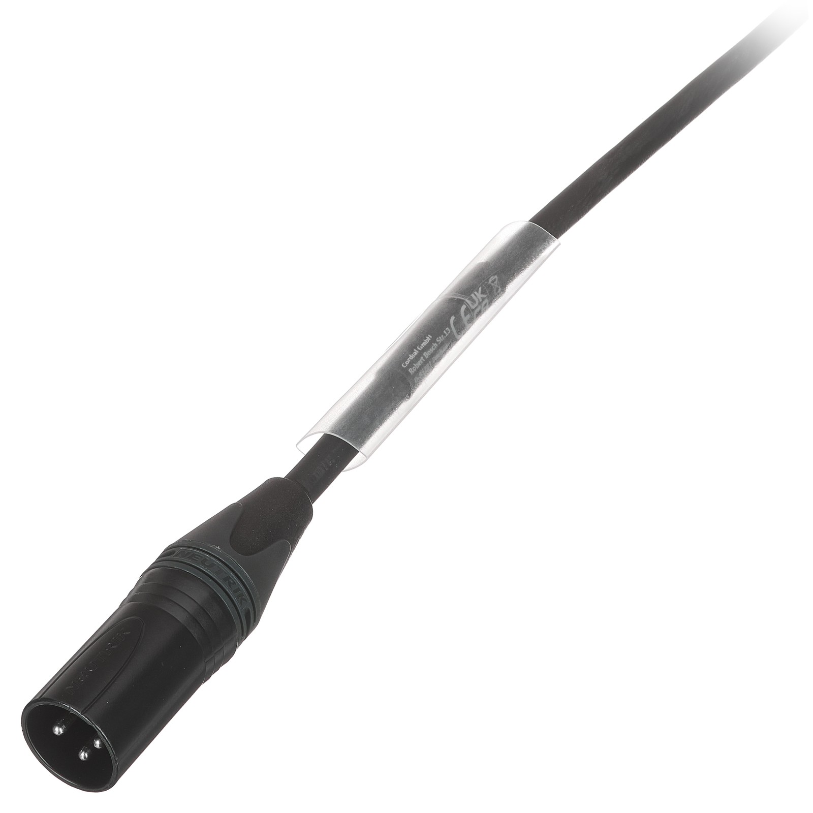 Neutrik-XLR-Stecker mit vergoldeten Kontakten