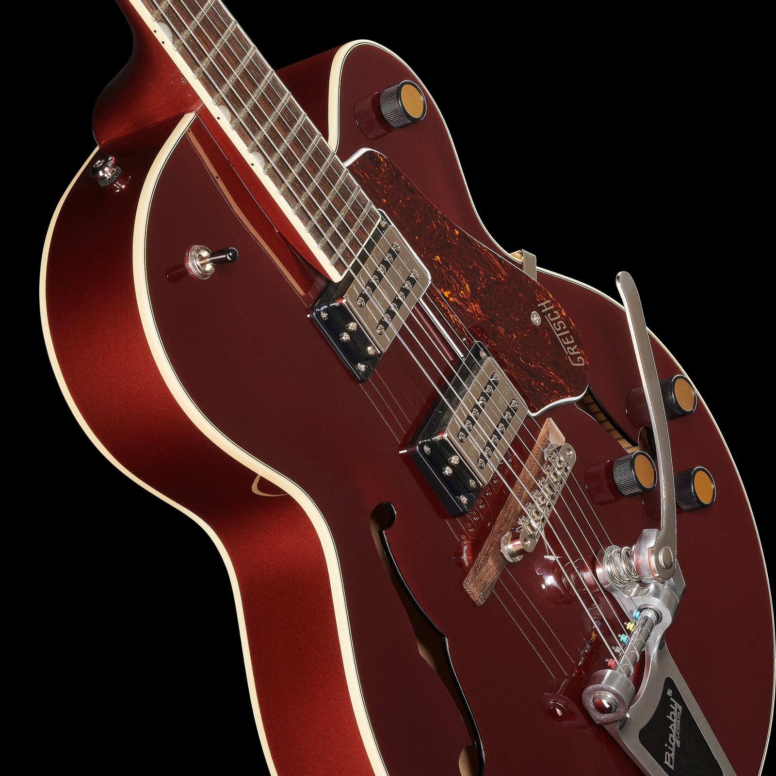 Gretsch G2420T STRML HLW SC BRNDWN E-Gitarre mit Bigsby Tremolo