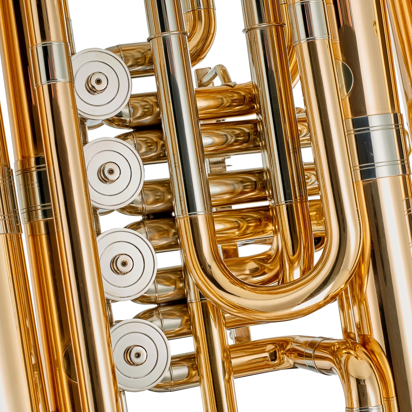 Valves on the Thomann Bb tuba model "Student PRO"