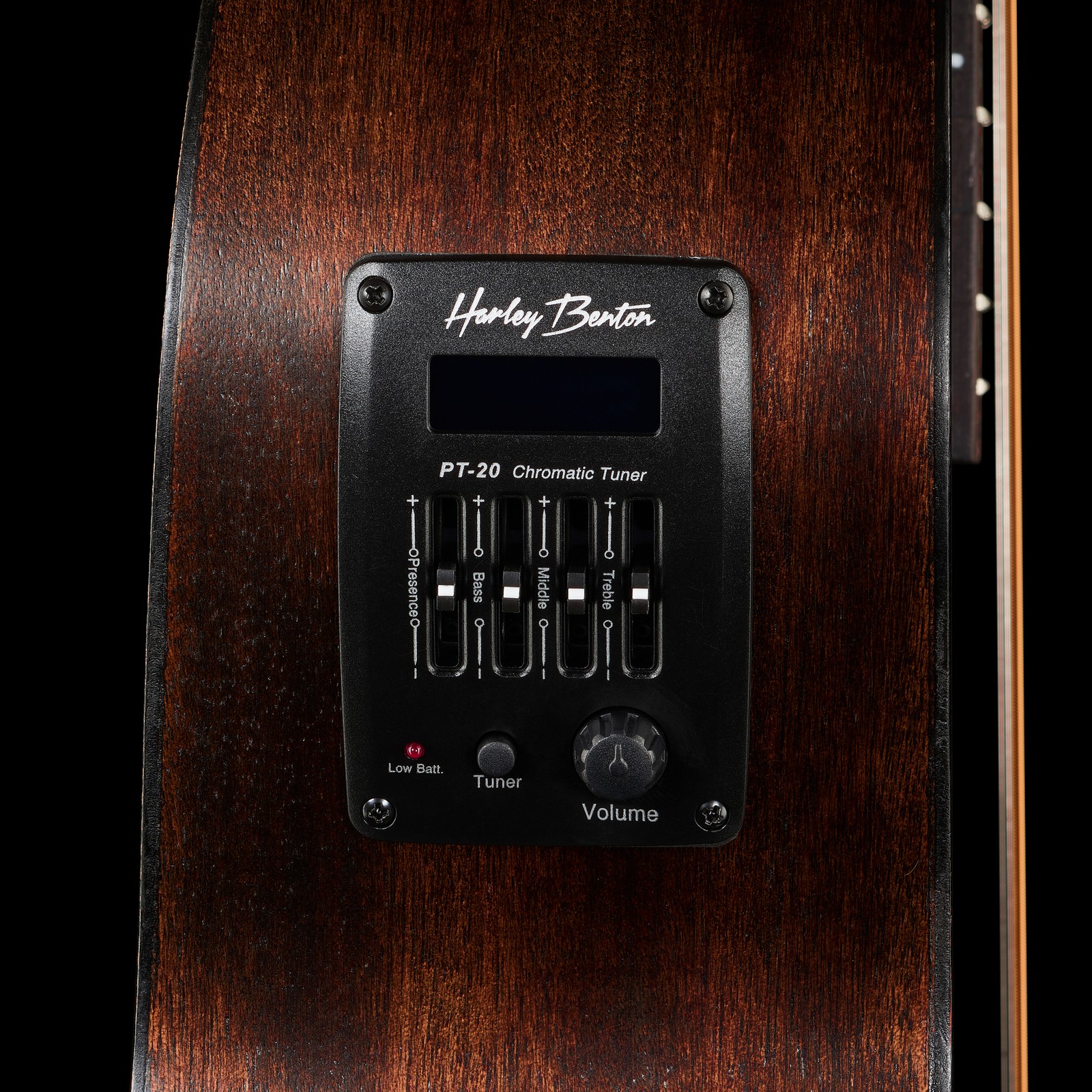 Préampli de la guitare western Harley Benton Delta Blues MJCE