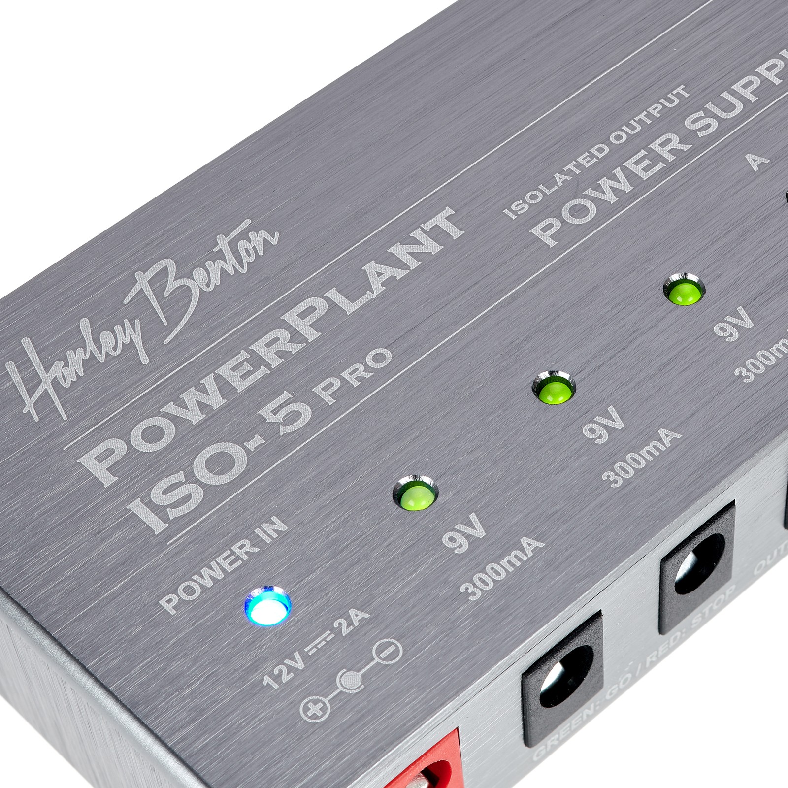 Harley Benton PowerPlant ISO-5 Pro Indicatore a LED