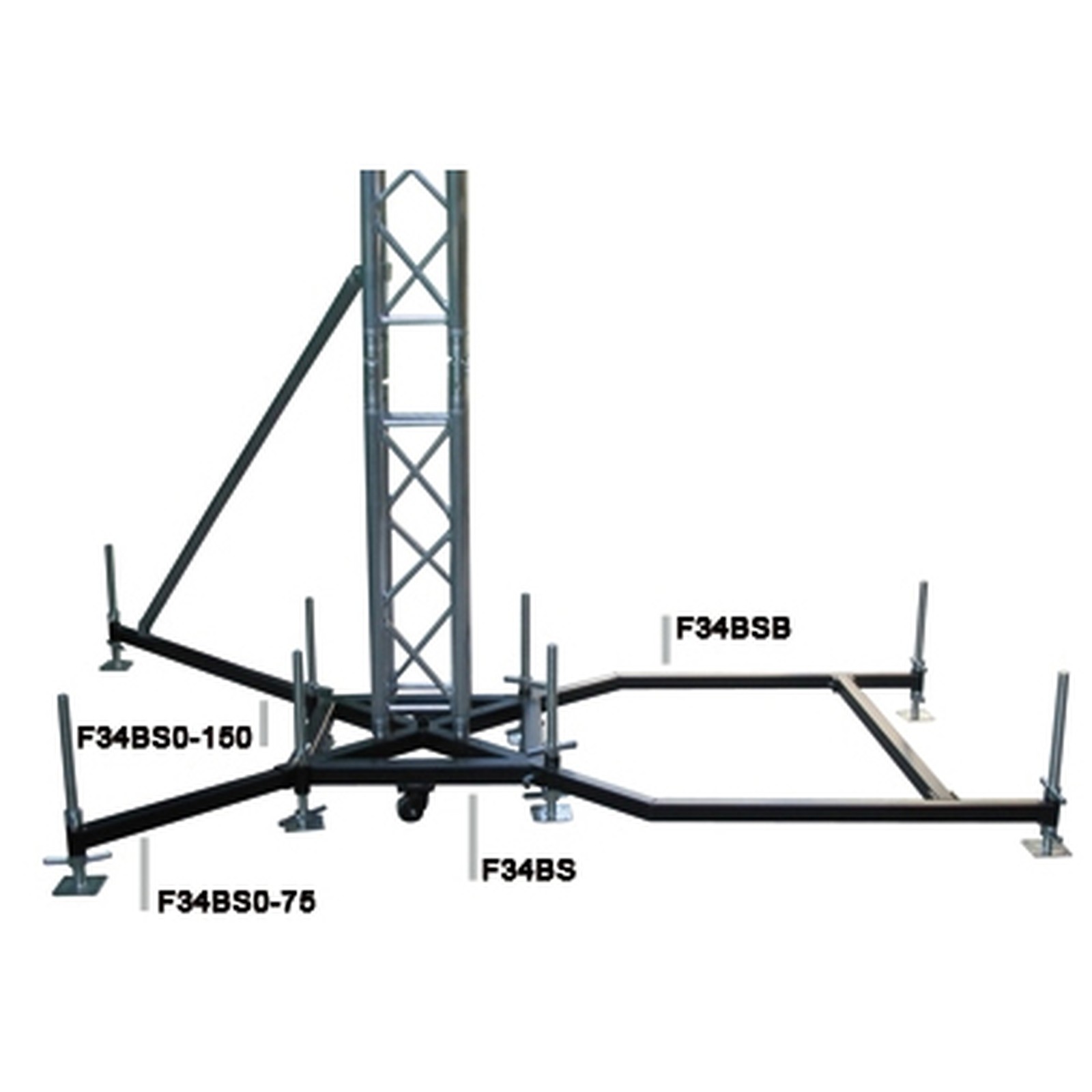 Global Truss Outrigger 150cm NewStyle Sta.