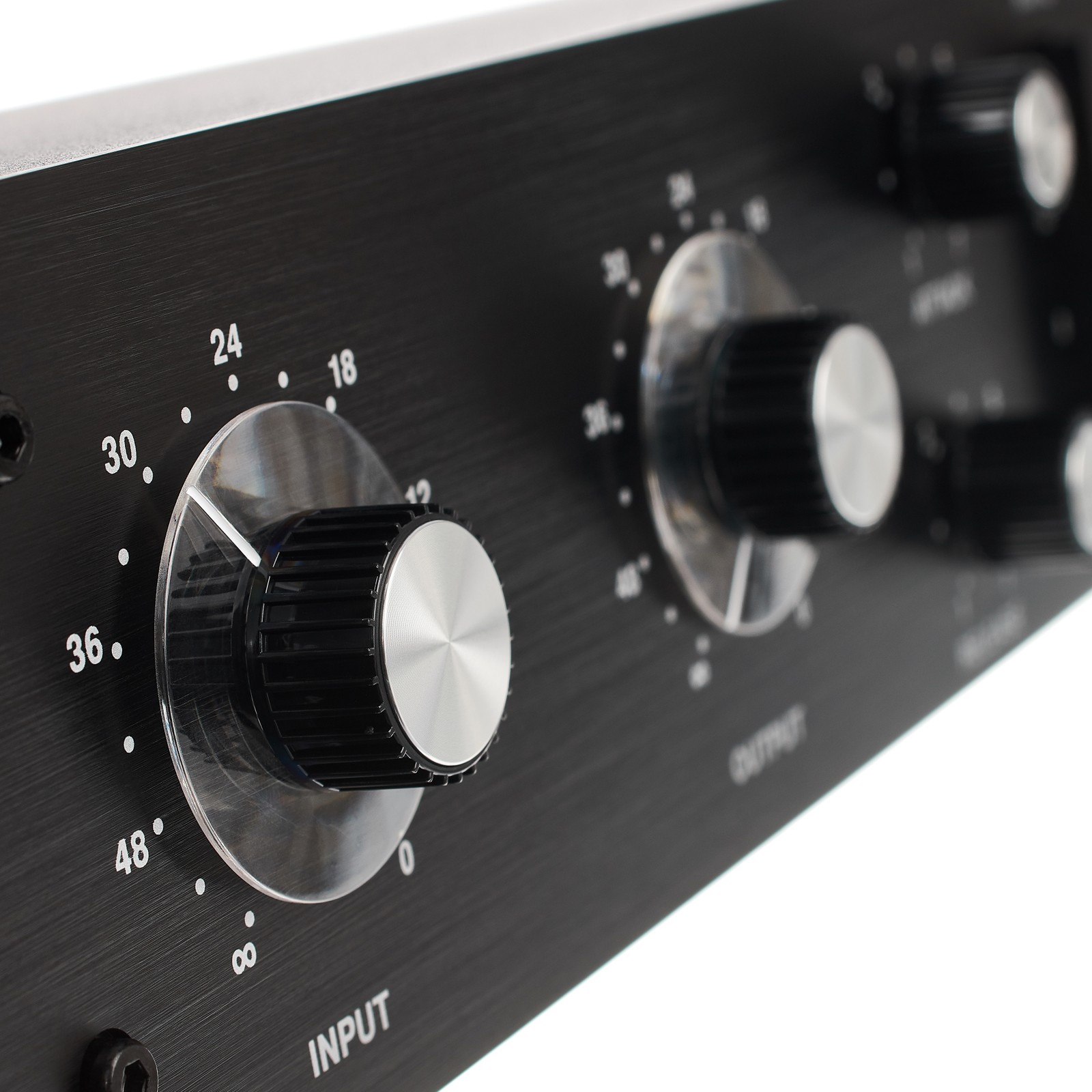 Klark Teknik 76-KT, Solid-state compressor / Limiter, dials