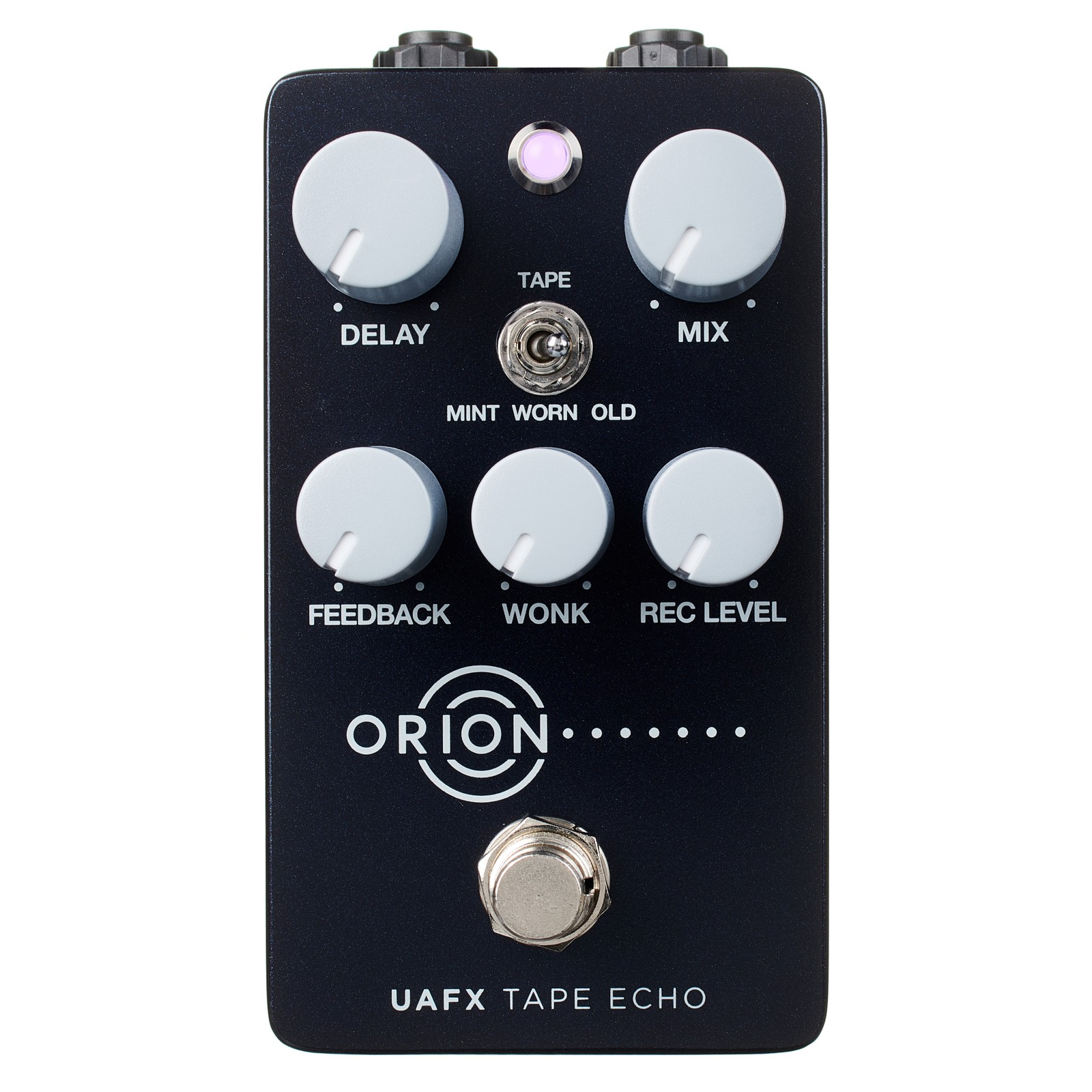 Universal Audio UAFX Orion Tape Echo controls
