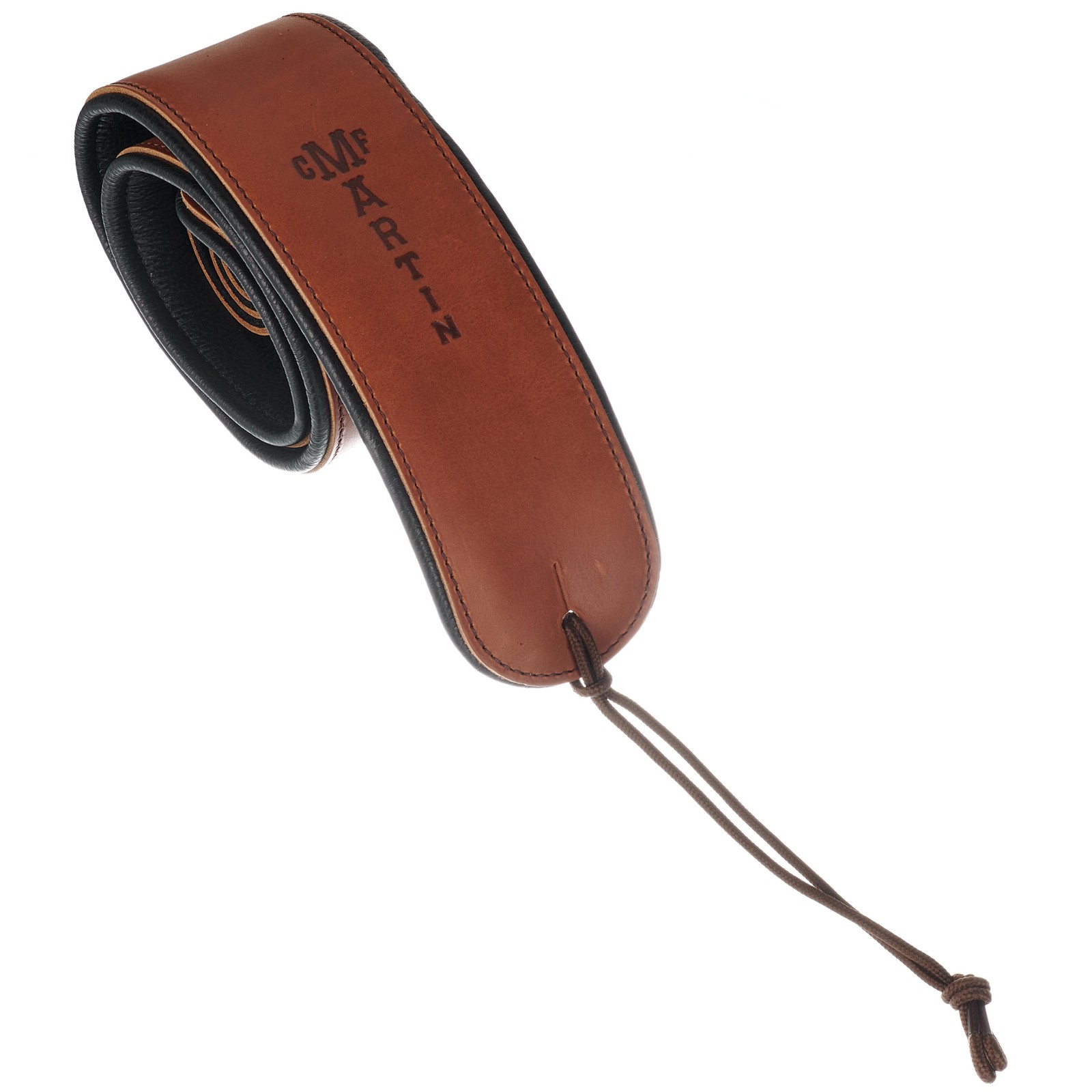 Martin Guitar Brown Rolled Strap