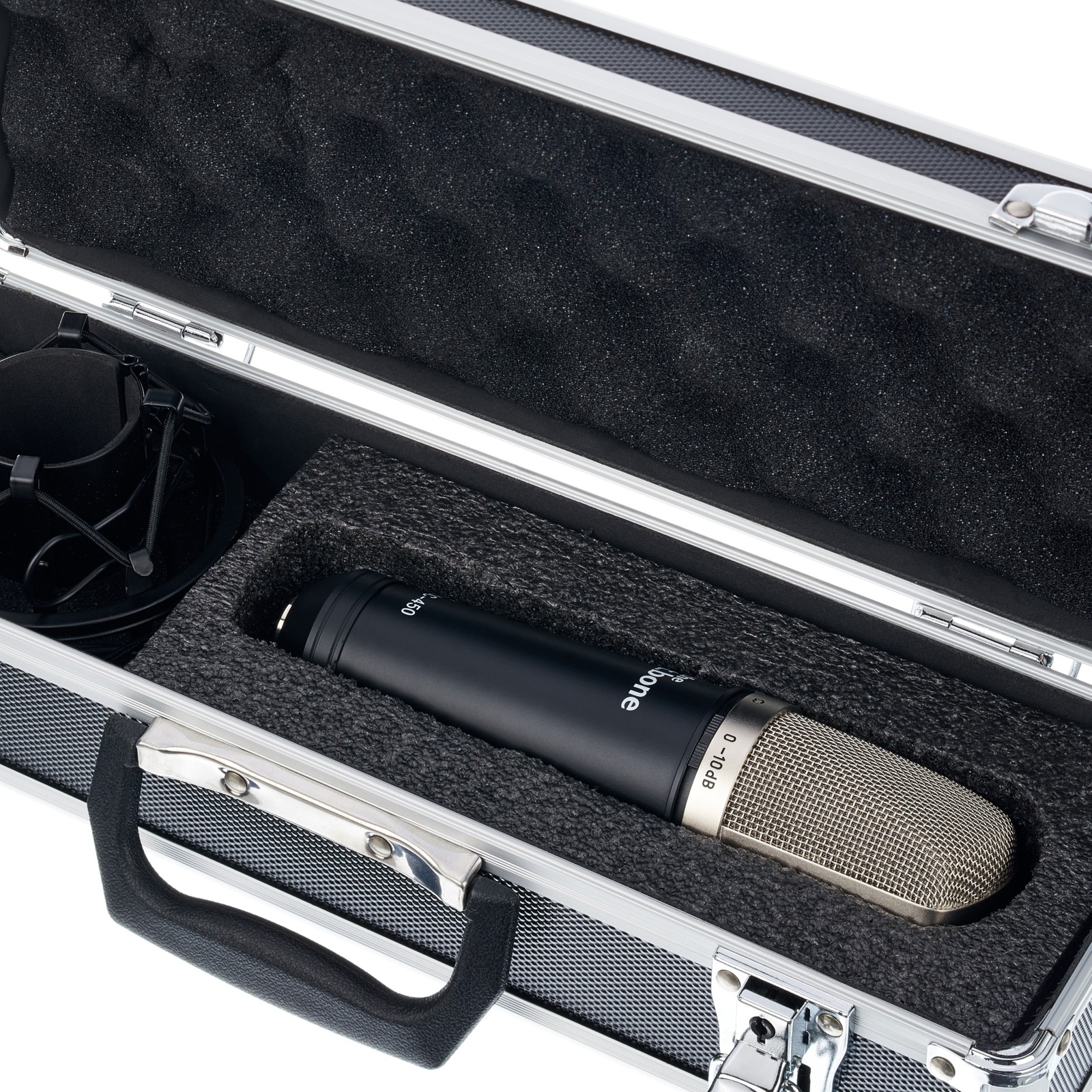 the t.bone SC-450 Großmembran Kondensatormikrofon im PVC Case