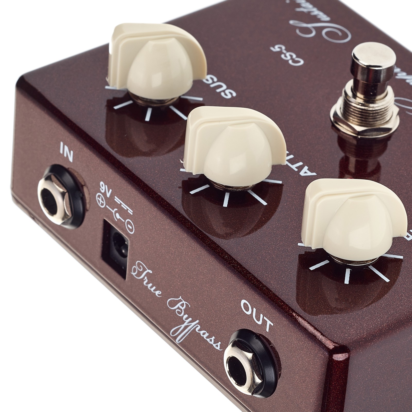 Anschlüsse des Harley Benton Custom Line CS-5 Compressor