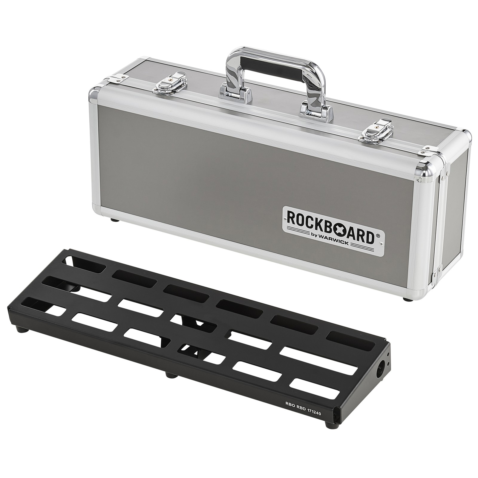 RockBoard DUO 2.1 C Pedalboard with Flight Case