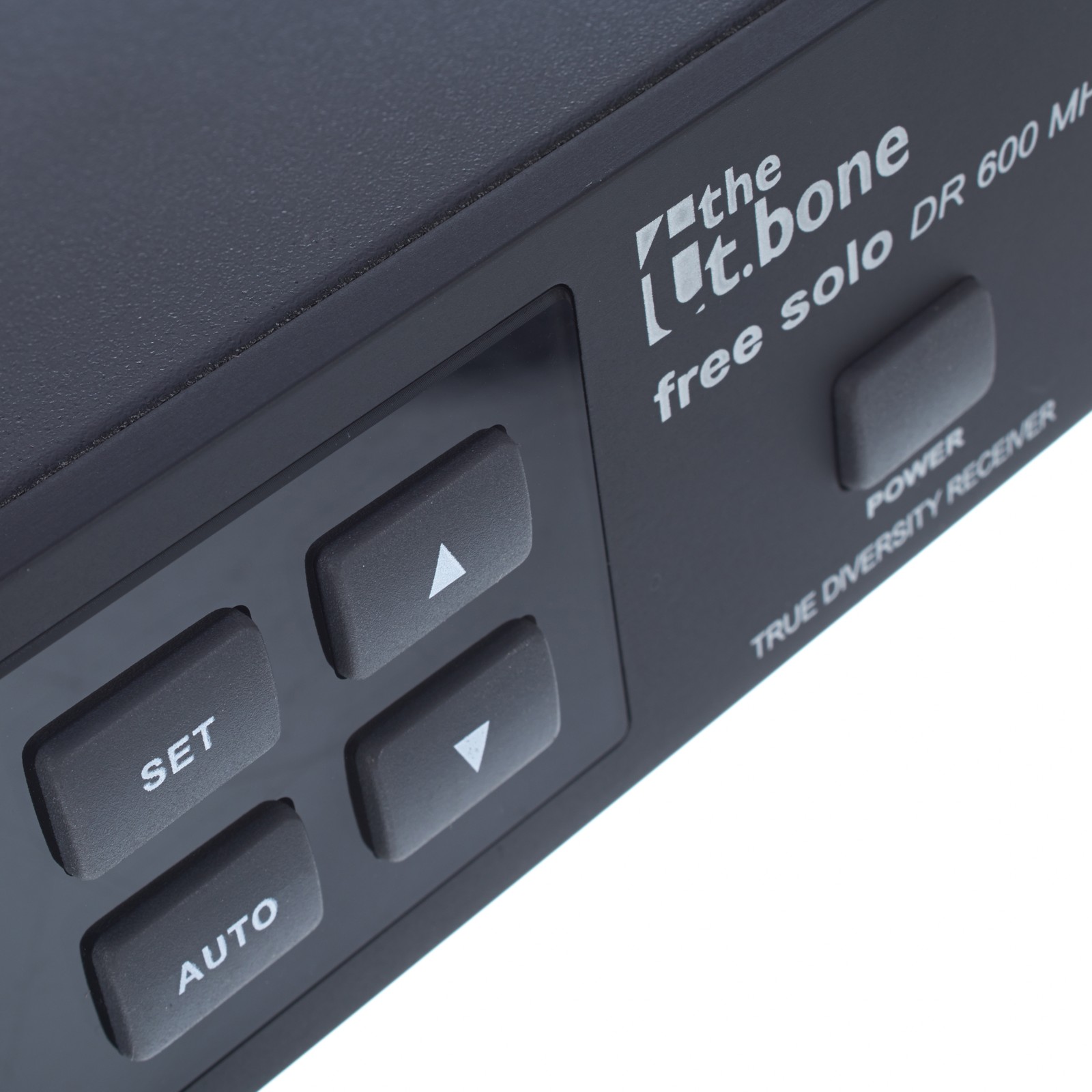 Bedienelemente des the t.bone free solo PT 600MHz Empfängers