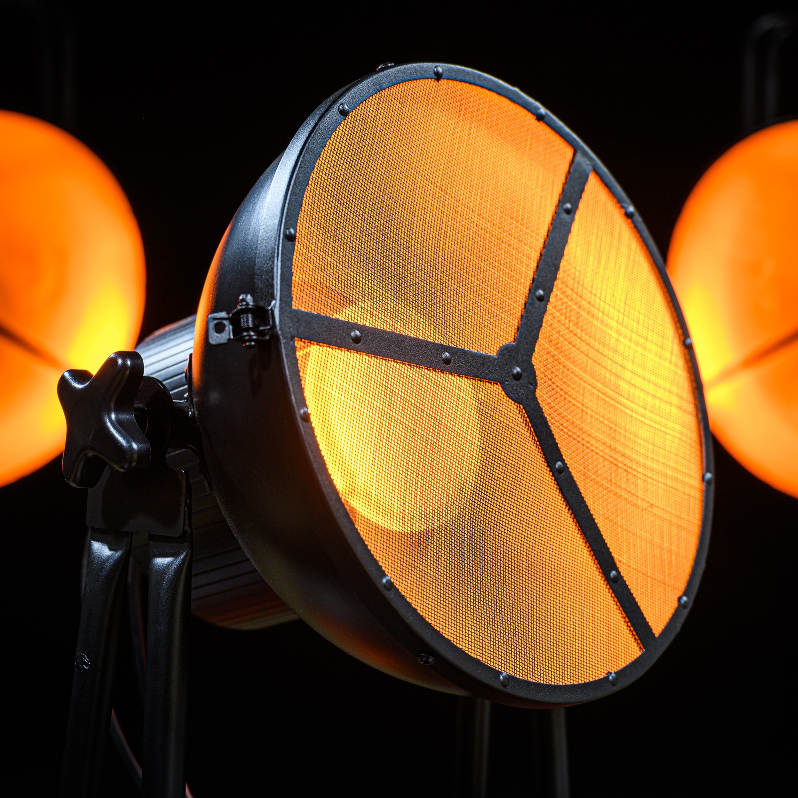 Orange light, Stairville LED Vintage Bowl 50 RGBA
