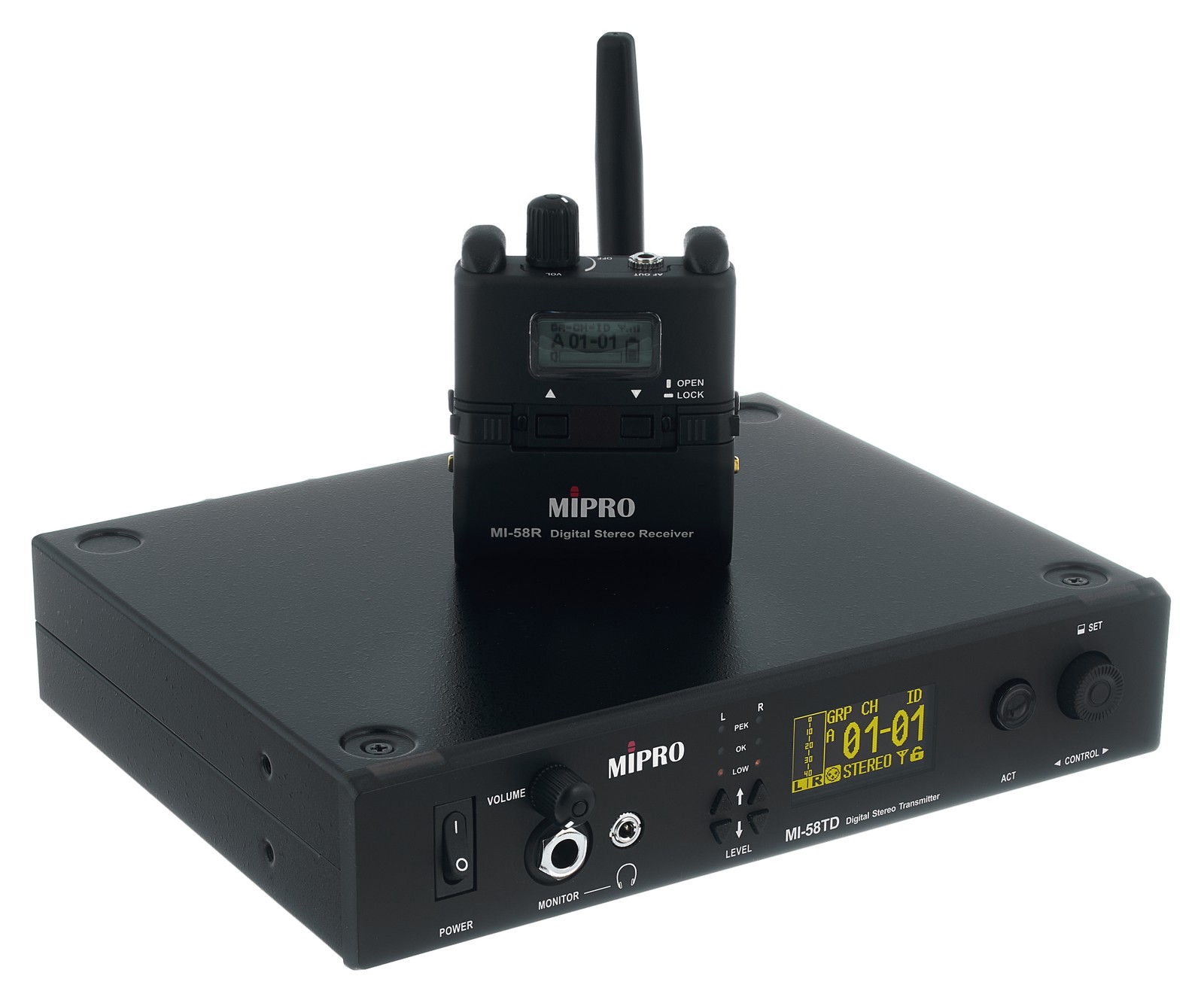 Mipro MI-58RT-DNT Digitales In-Ear Monitoring-Set