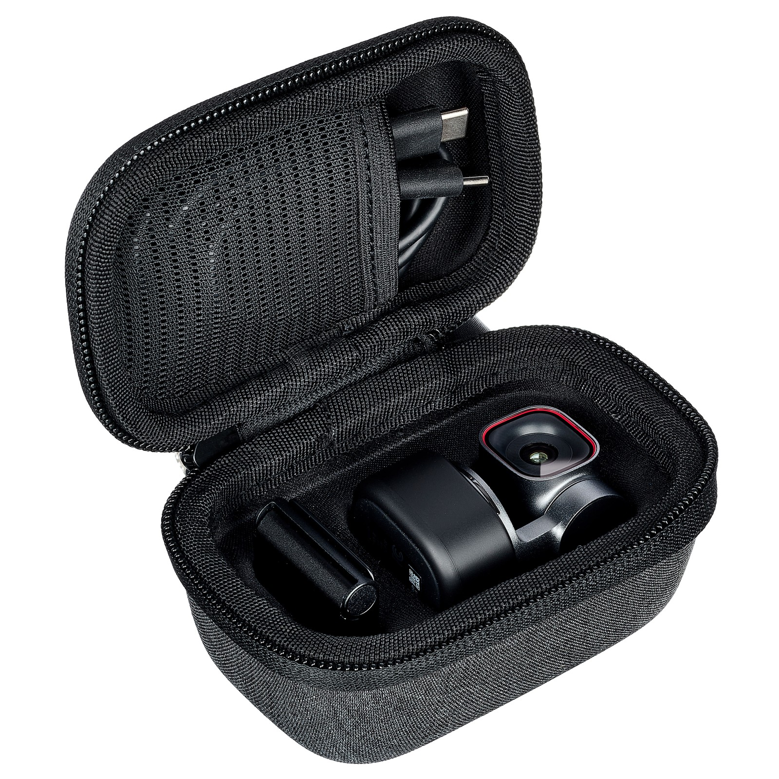 Obsbot Tiny 3 Webcam im Transportcase