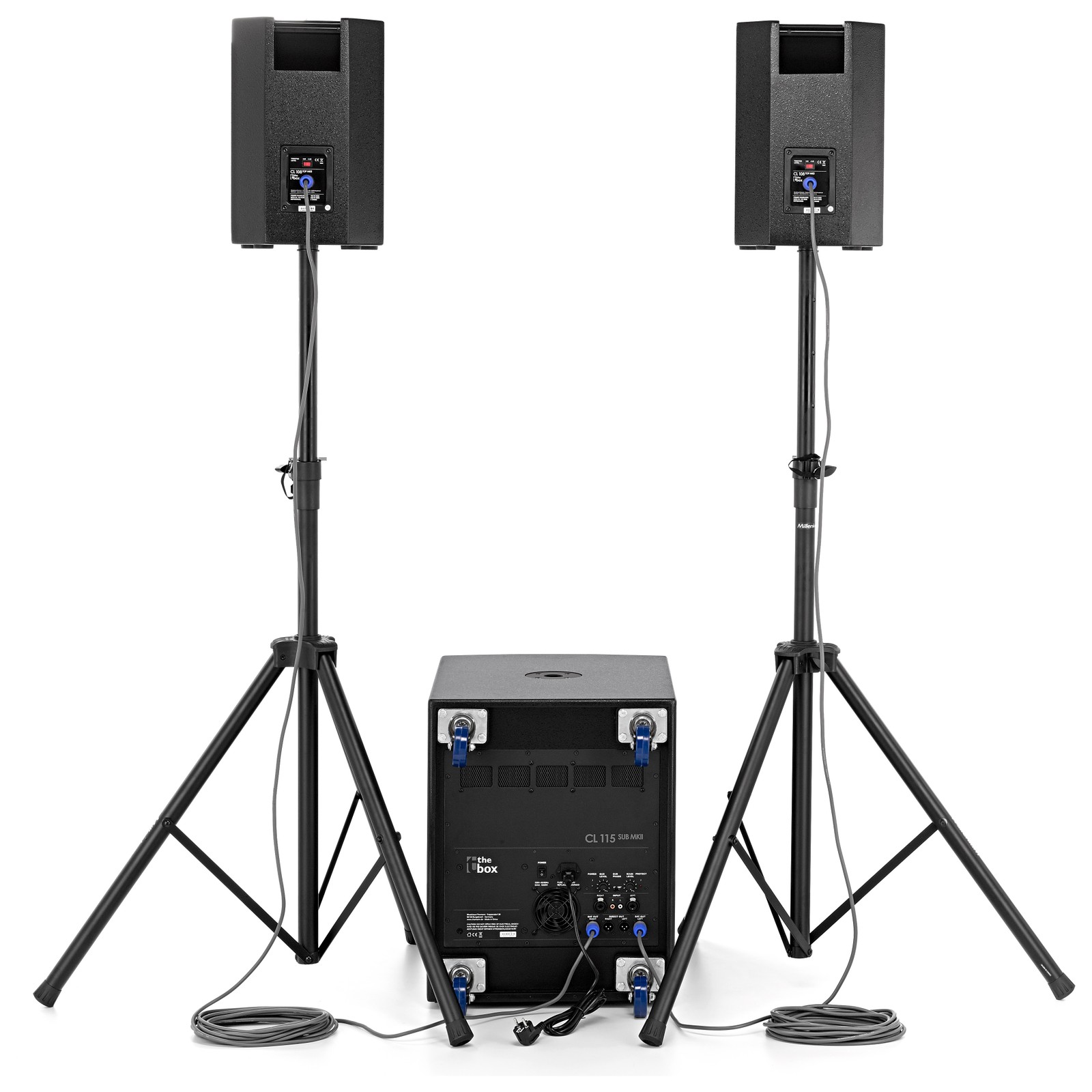 Rückansicht des the box CL 108/115MKII Basis Bundle