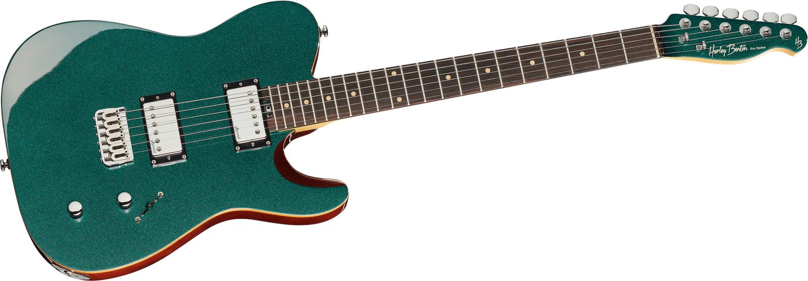 Harley Benton Fusion-T HH HT EB OCT electric guitar