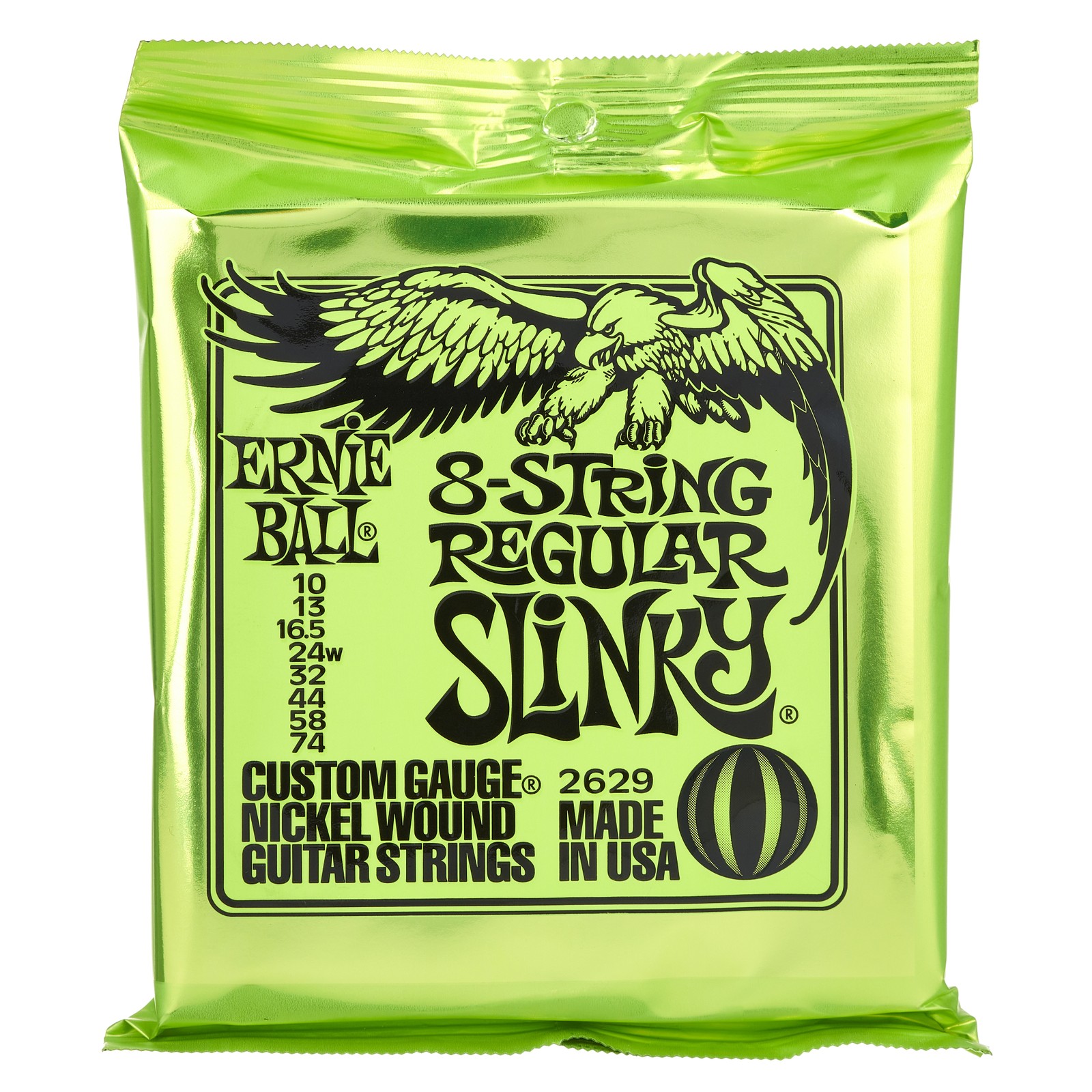 Ernie Ball 2629 String set for 8-string electric guitar