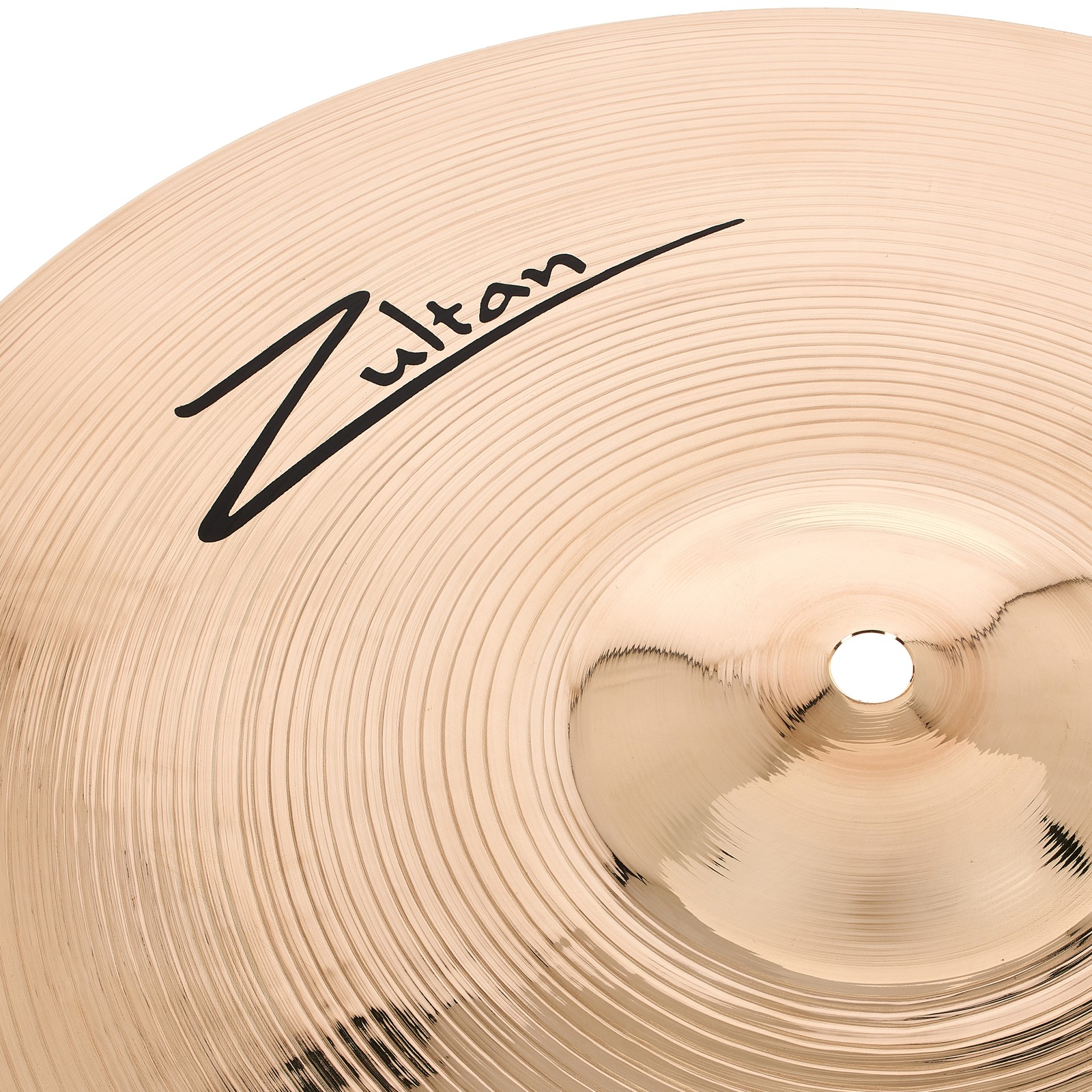 Detail of Zultan Rock Beat 15" Crash logo
