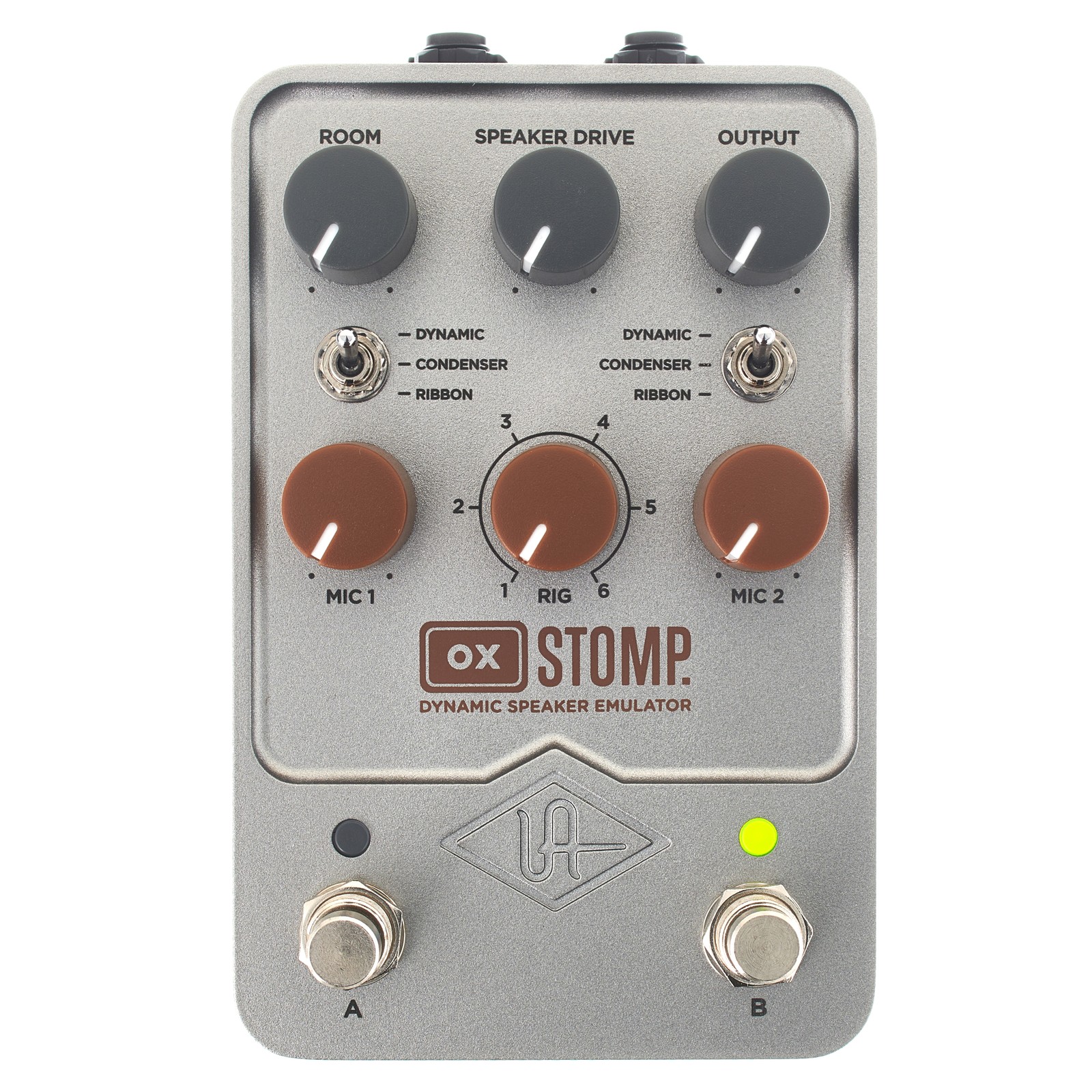 Universal Audio UAFX OX Stomp Dynamic Speaker floor effect