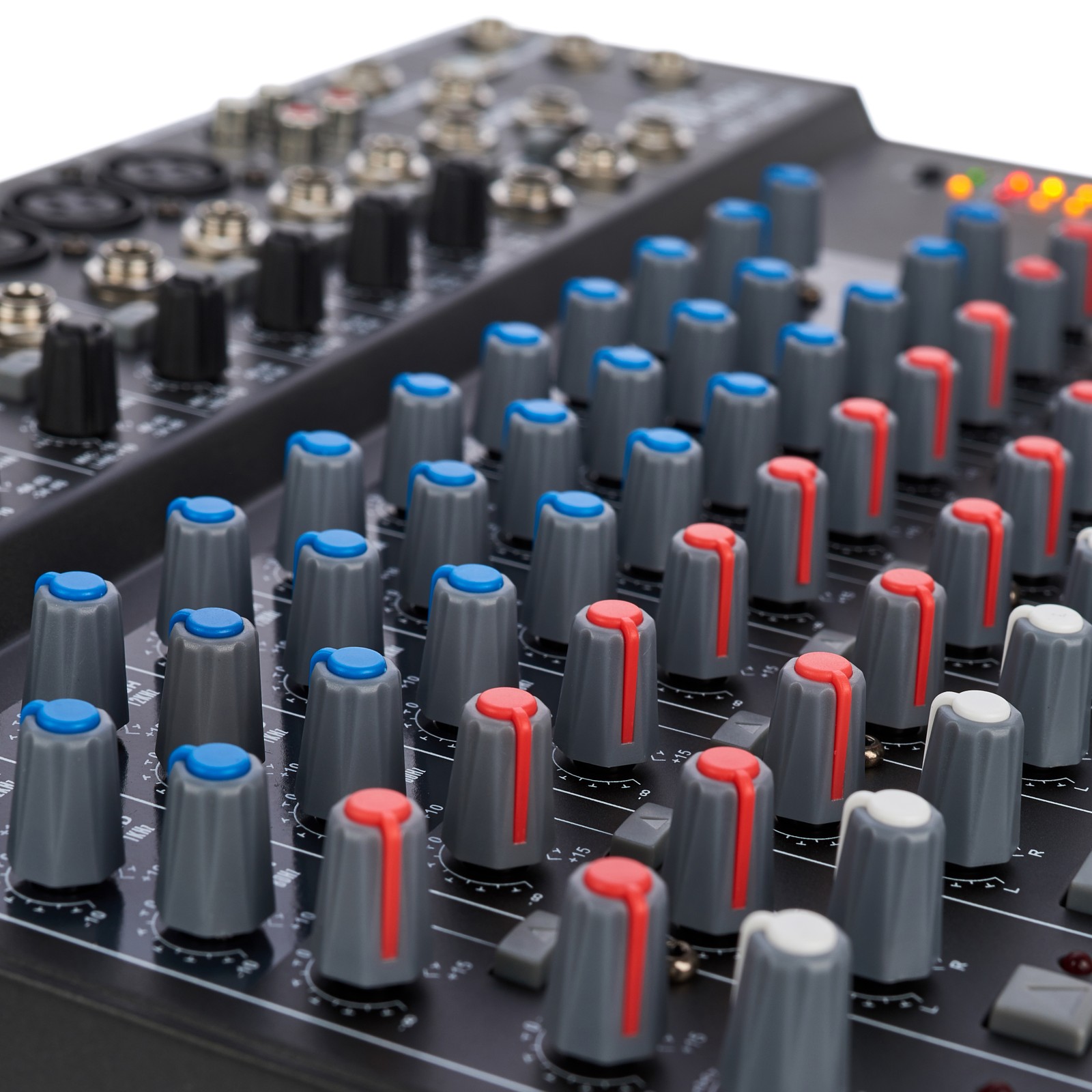 the t.mix 1402 usb Bedienoberfläche Potis