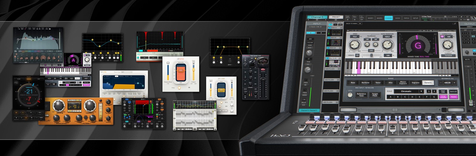 Screenshots des Waves eMotion LV1 Classic Livemixerss