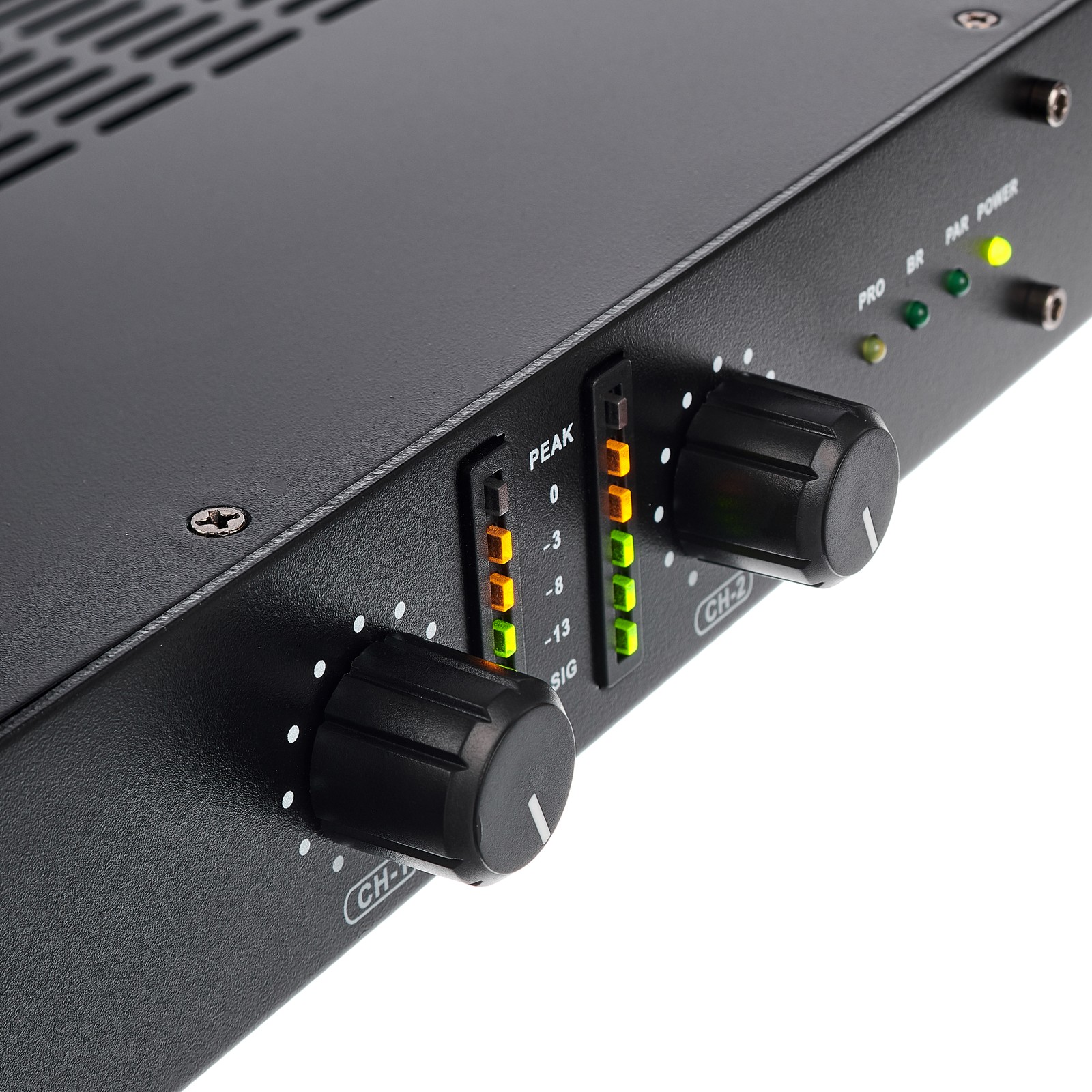 Controlli sull’amplificatore the t.amp S-100 MK II
