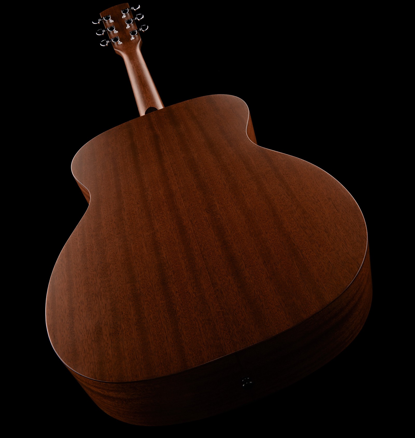 Sapele Mahagoni Korpus von hinten