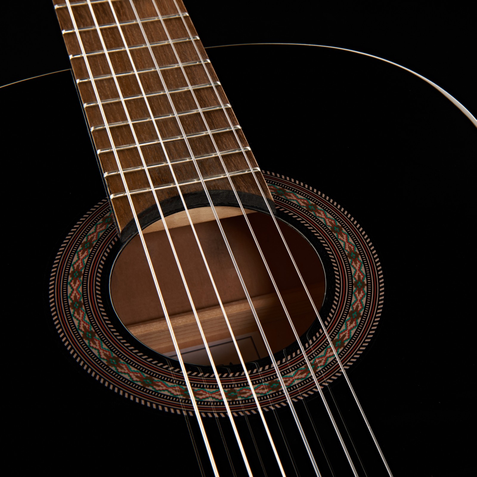 Thomann Classic 4/4 Guitar Black Konzertgitarre, Korpus