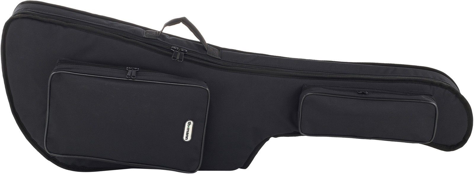 Schwarze Gitarrentasche für Metal Gitarren