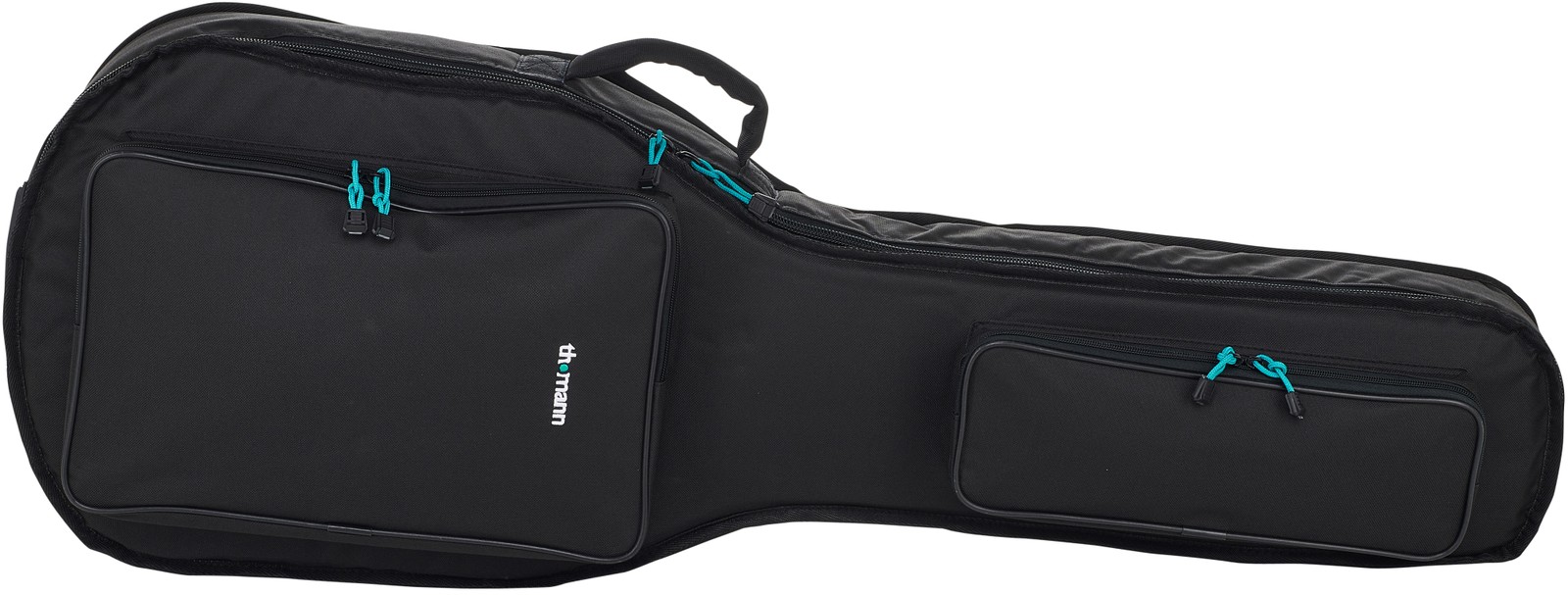 Schwarze Thomann Gitarrentasche für E-Gitarren